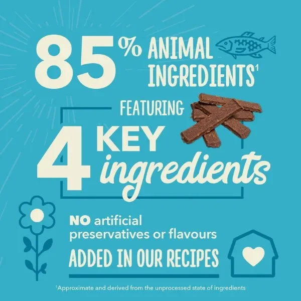 Acana Chewy Strips Skin & Coat Salmon Dog Treats - Image 4