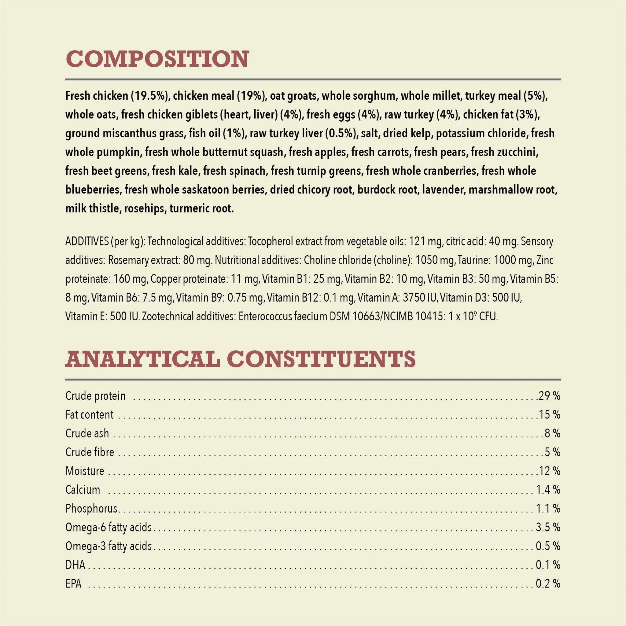 Acana Healthy Grains Large Breed Dog Food Recipe - Image 4