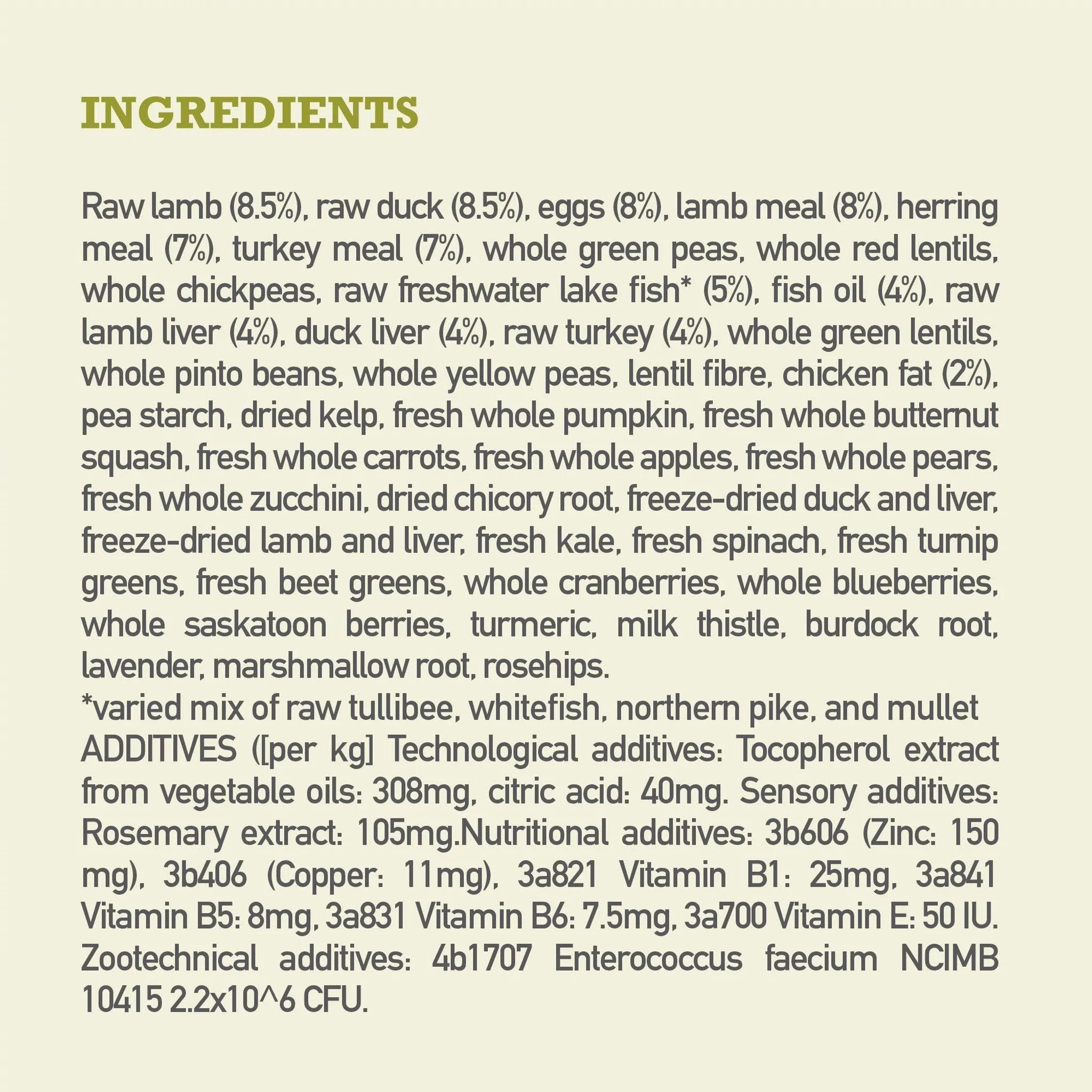 Acana Highest Protein Grasslands Dry Dog Food Recipe - Image 9
