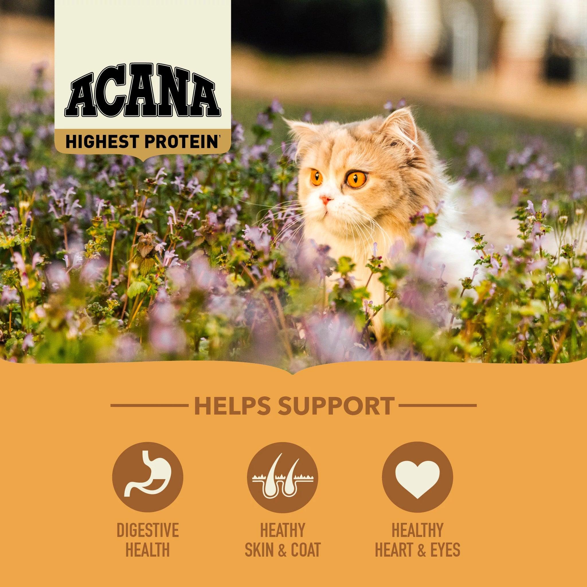 Acana Highest Protein Super Premium Cat Food Wild Prairie Recipe - Image 3