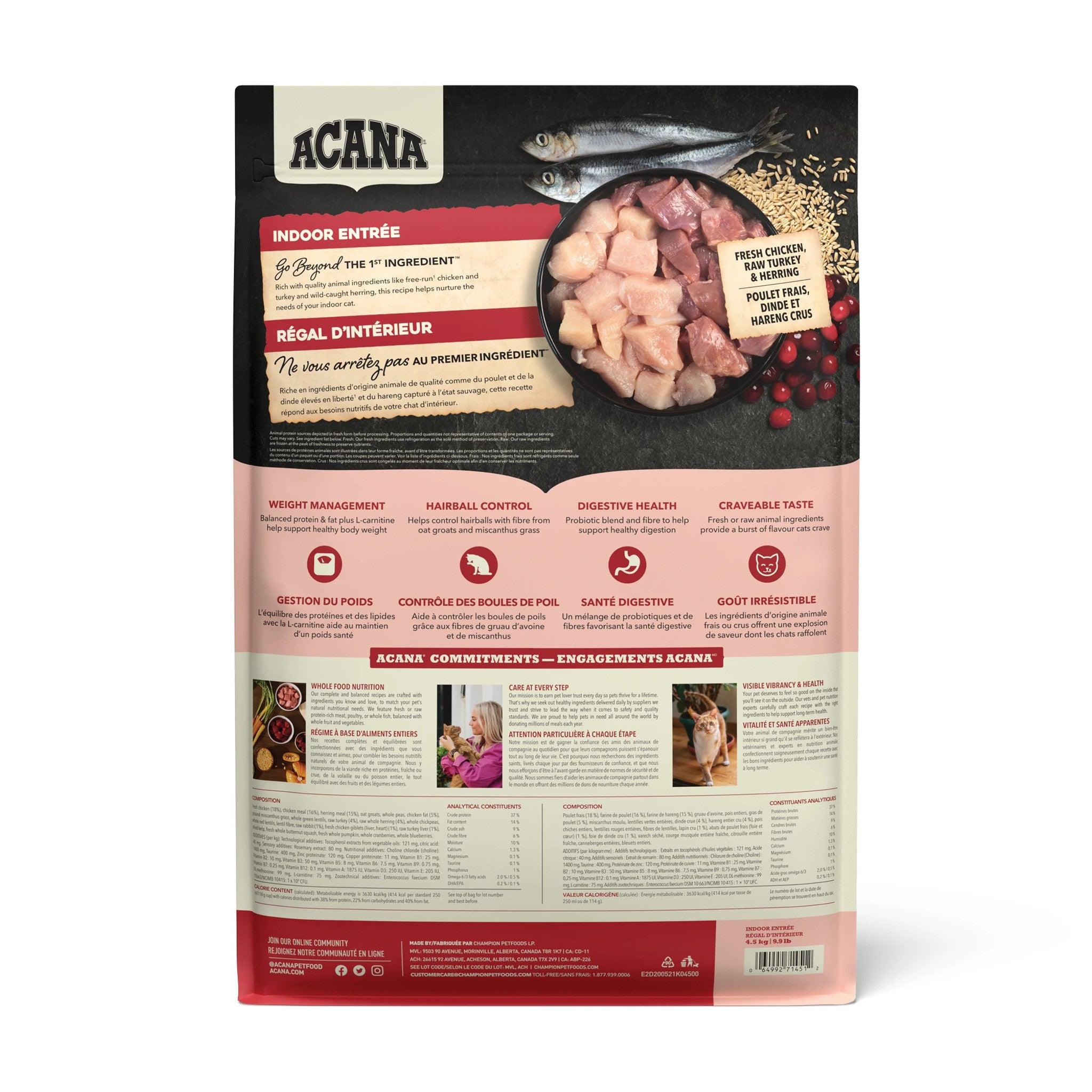 Acana Premium Cat Food Indoor Entrée - Image 5