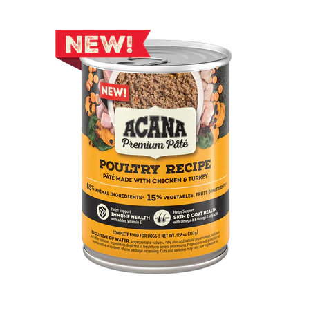 Acana Premium Pate Chicken Wet Dog Food Recipe