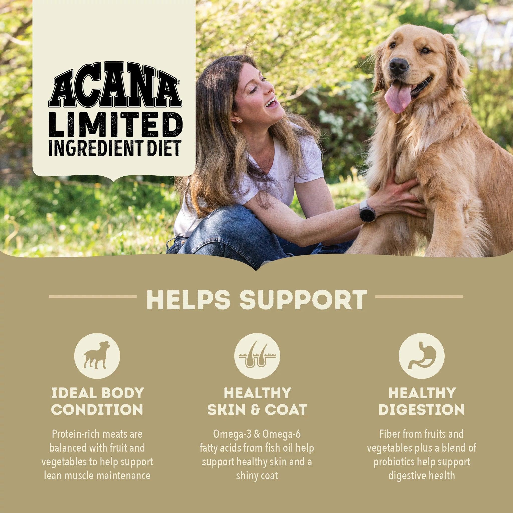 Acana Singles Limited Ingredient Diet Duck & Pear Dog Food Recipe - Image 4