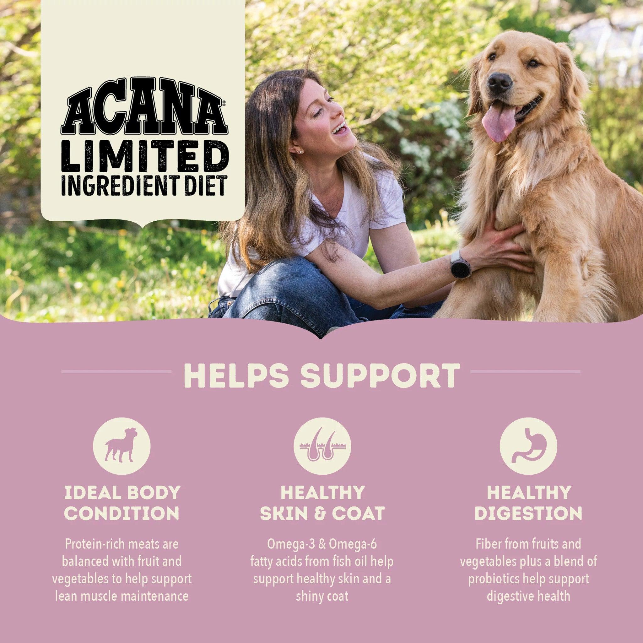 Acana Singles Limited Ingredient Diet Lamb & Apple Dog Food Recipe - Image 4