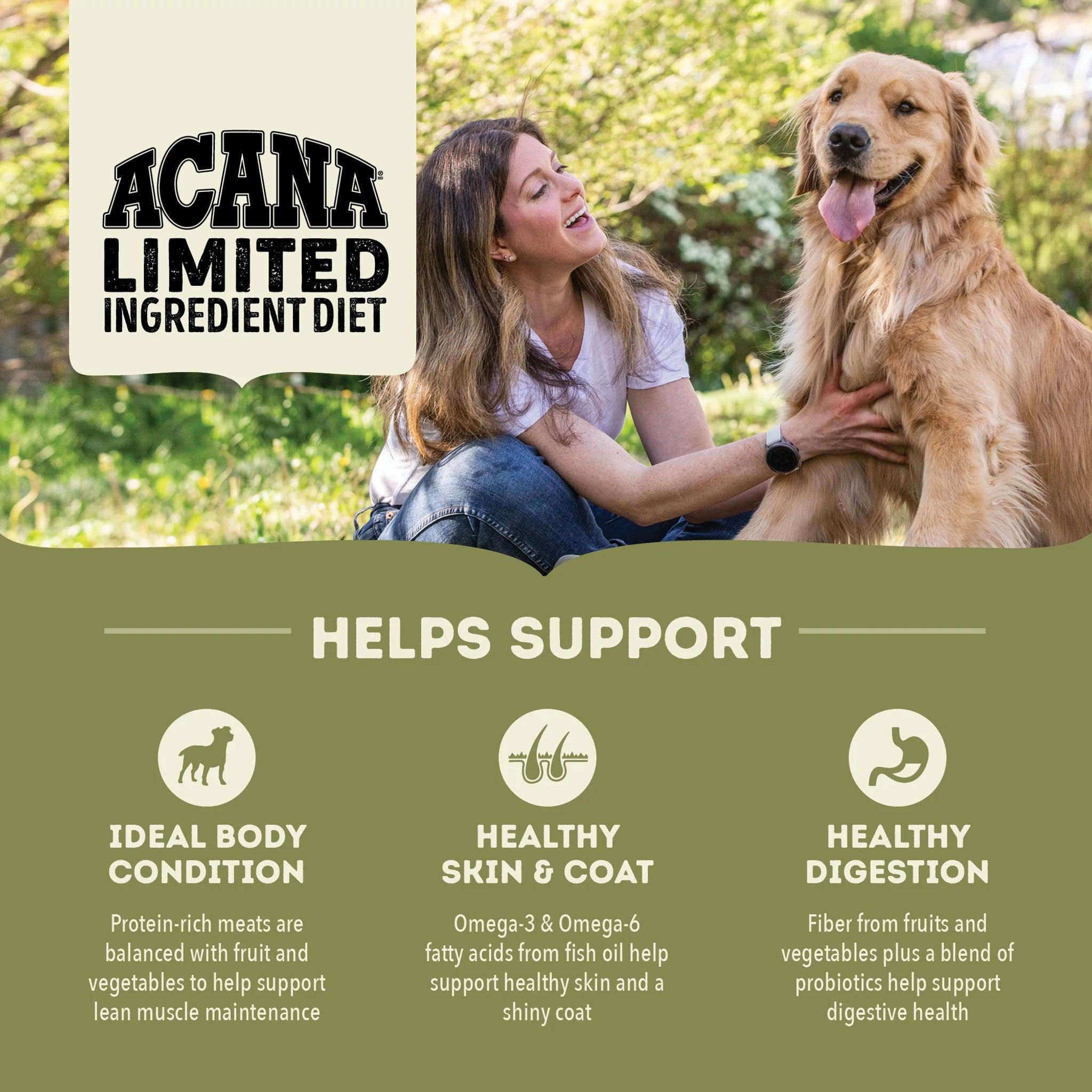 Acana Singles Limited Ingredient Diet Pork & Squash Dog Food Recipe - Image 4