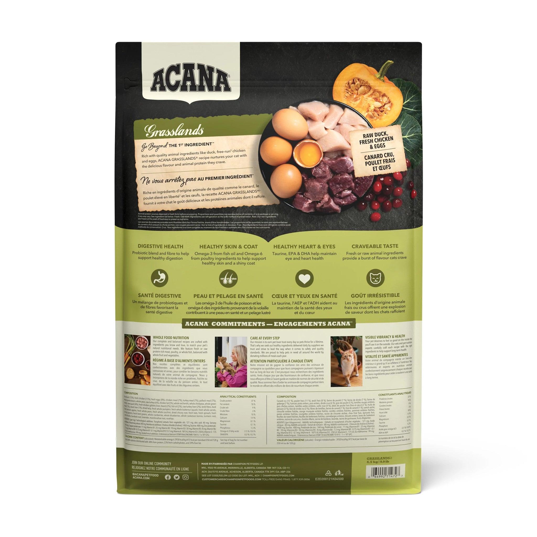 Acana Super Premium Cat Food Grasslands Recipe - Image 5