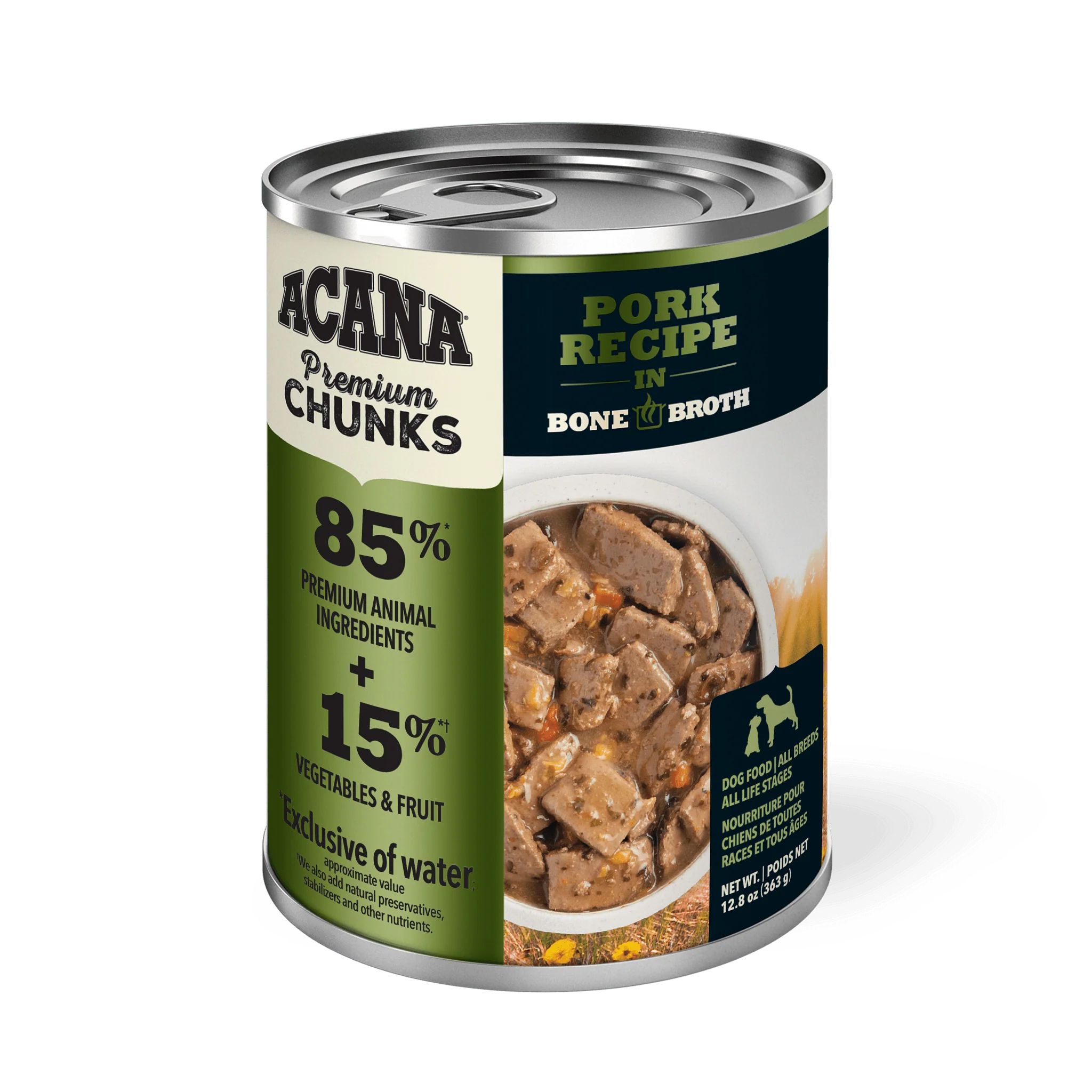 Acana Wet Dog Food Pork Recipe In Bone Broth