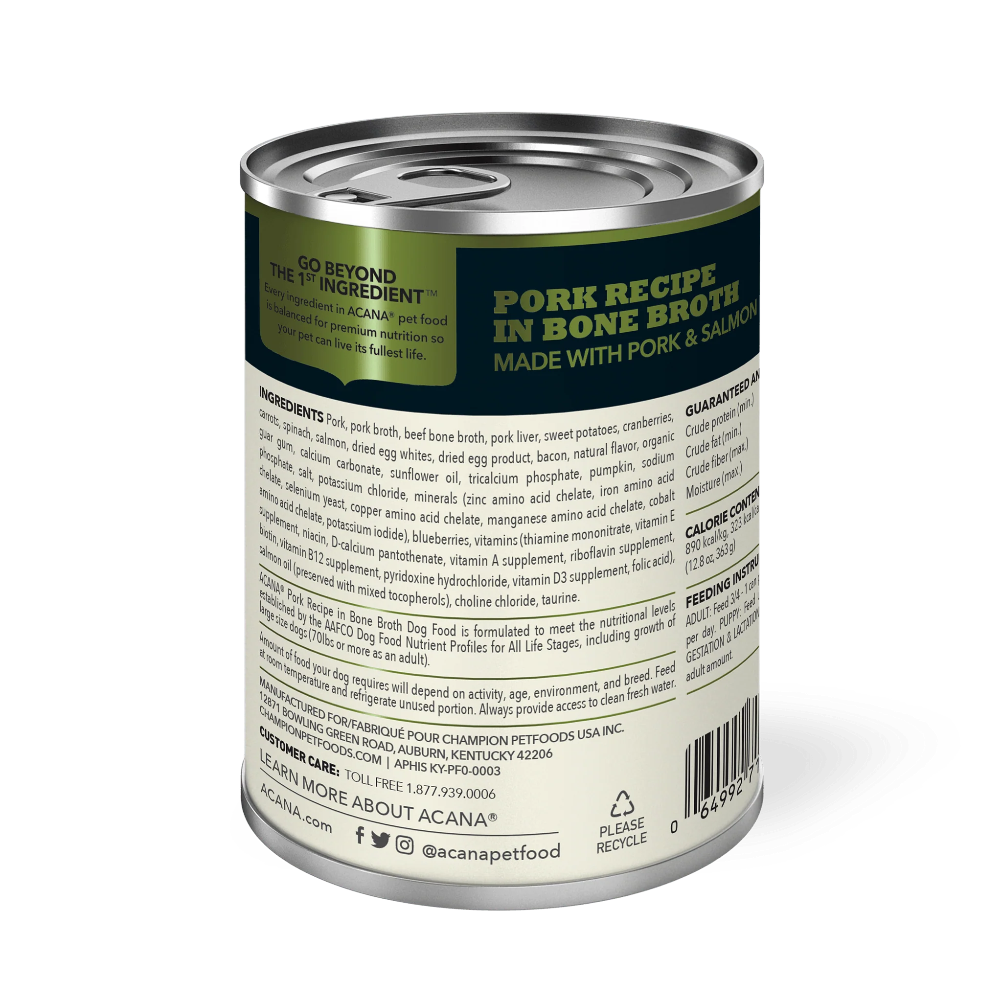 Acana Wet Dog Food Pork Recipe In Bone Broth - Image 5