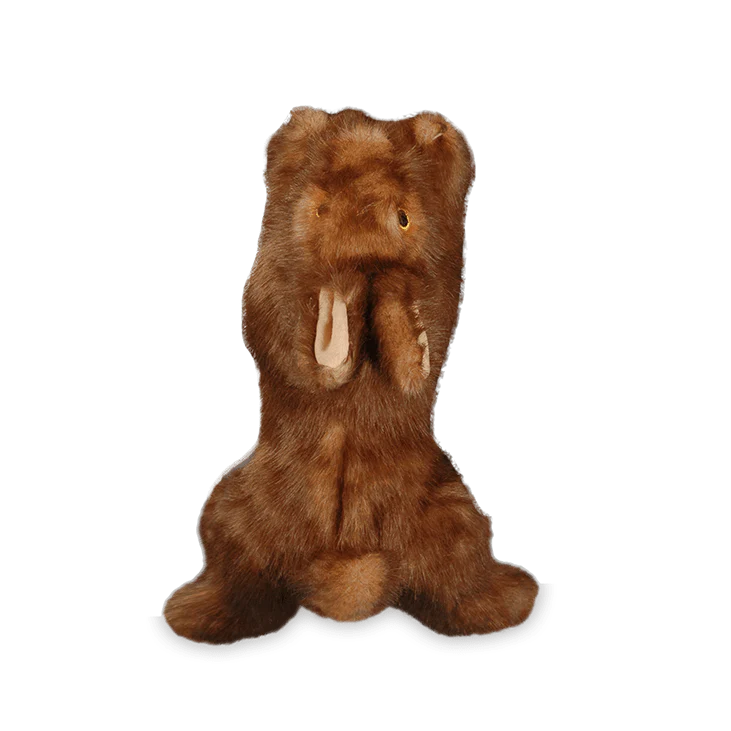 All for Paws Classic Brown Rabbit Dog Toy - Image 2