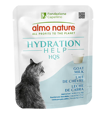 Almo Nature HQS Hydration Help Goat Milk Recipe for Cats
