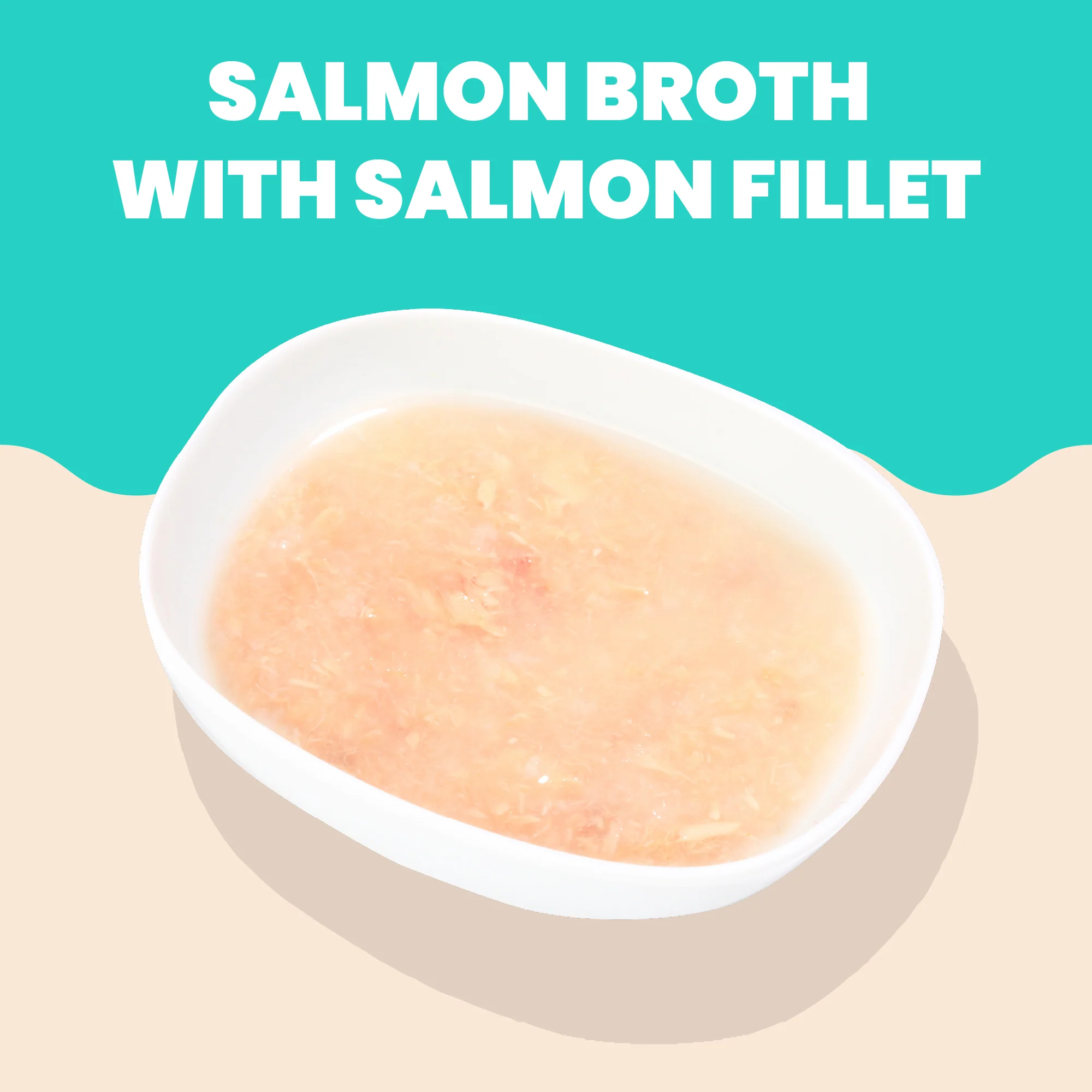 Almo Nature HQS Hydration Help Salmon Recipe in Broth for Cats - Image 2