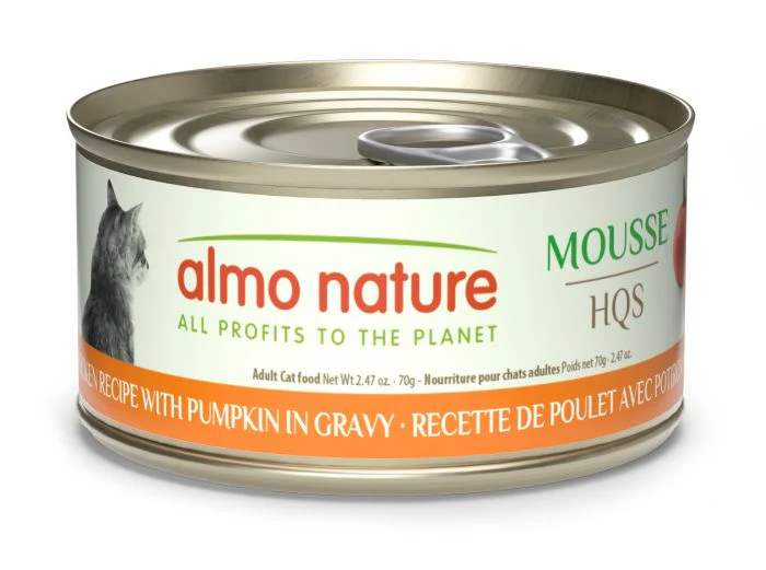 Almo Nature HQS Mousse Chicken With Pumpkin in Gravy
