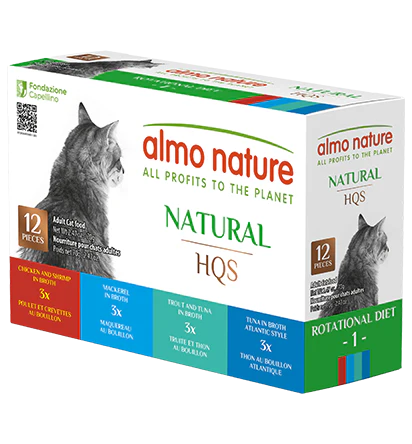Almo Nature HQS Mousse Fish Selections Variety Pack