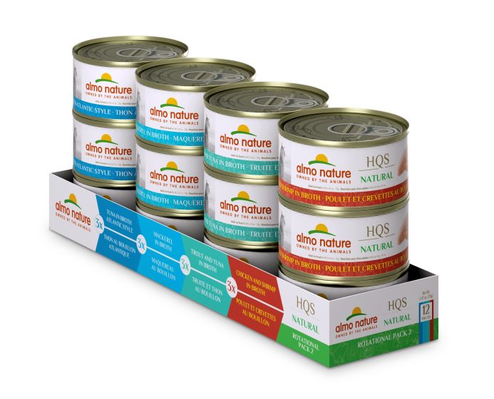 Almo Nature HQS Mousse Fish Selections Variety Pack - Image 2