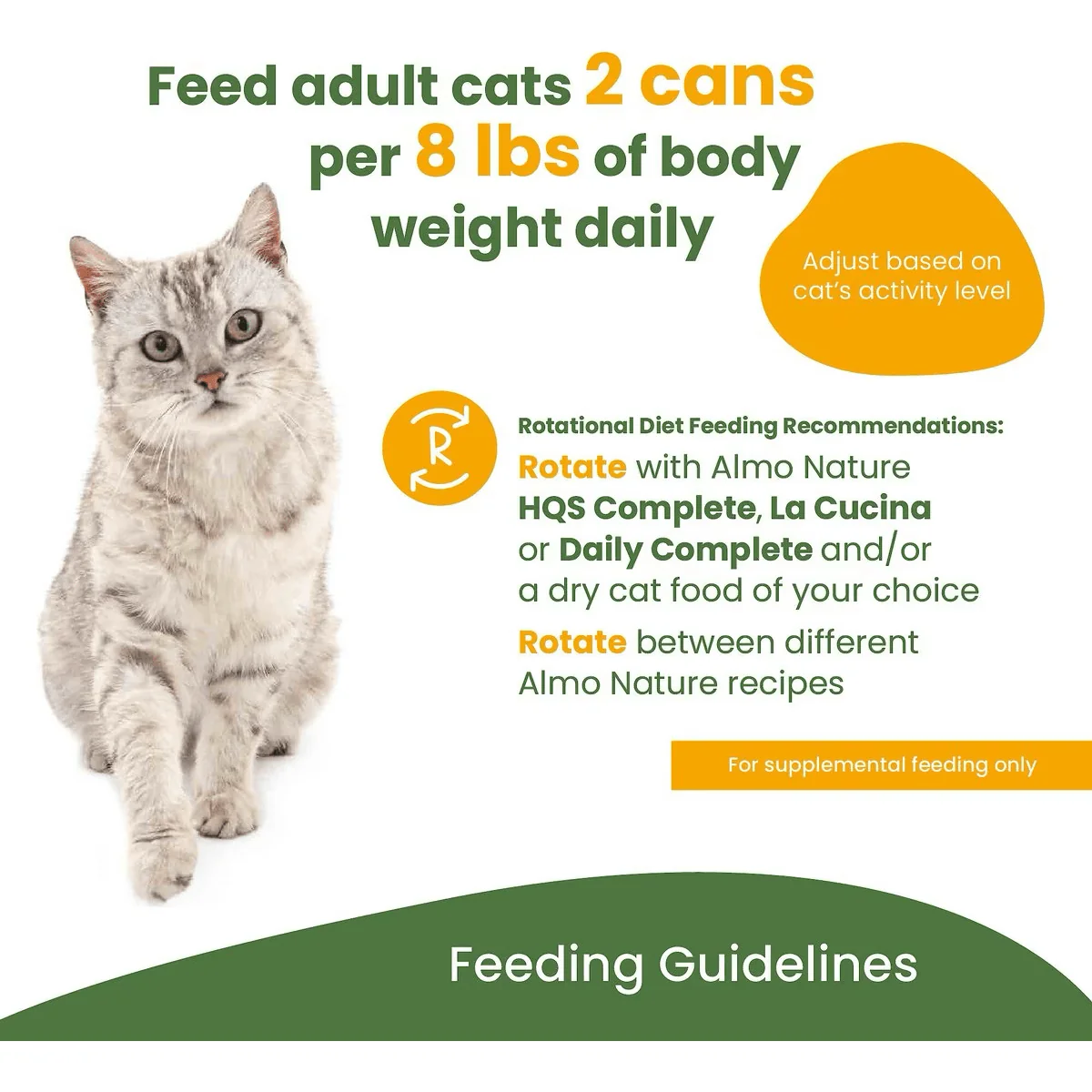 Almo Nature HQS Natural Chicken & Cheese Adult Grain-Free Canned Cat Food - Image 7