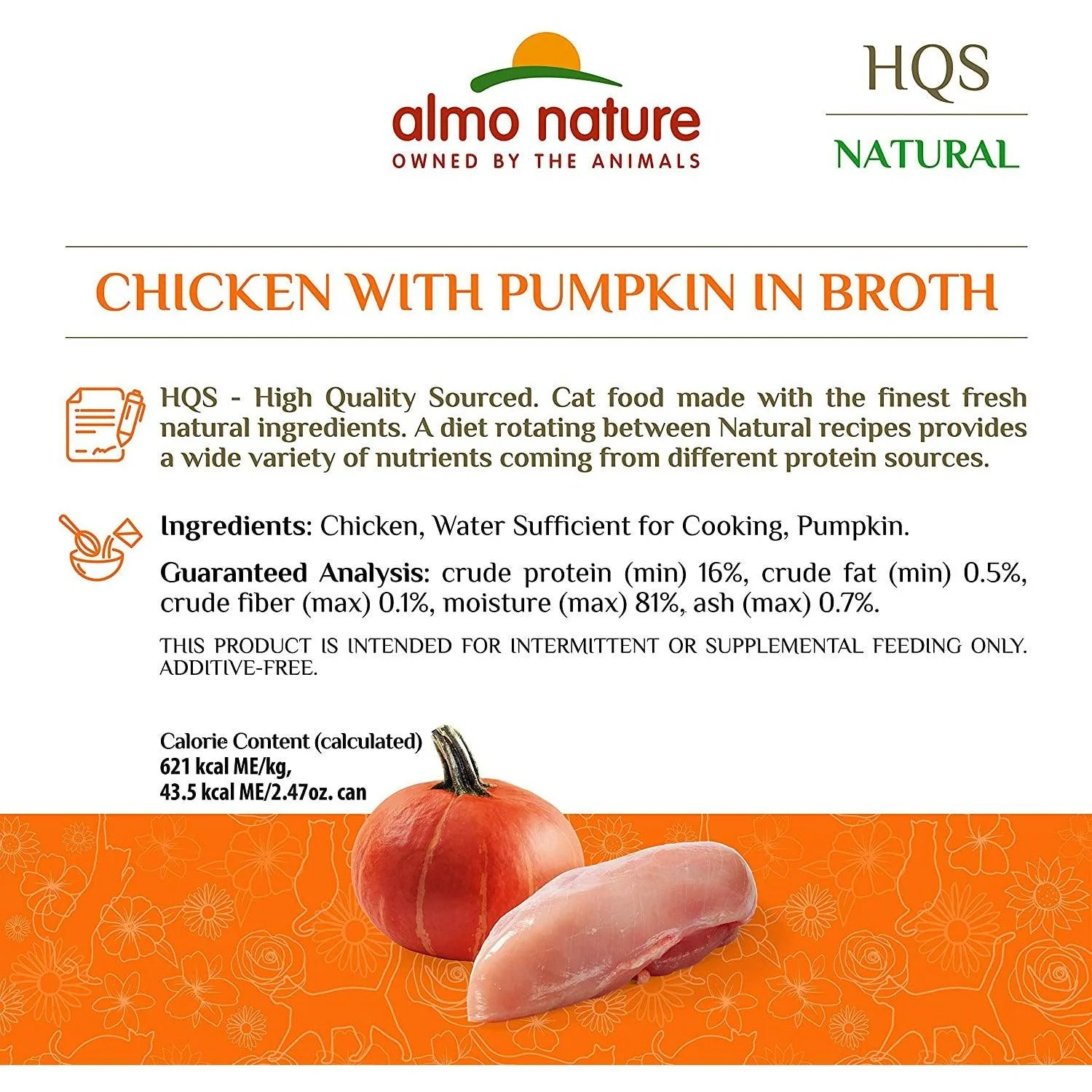 Almo Nature Natural Chicken With Pumpkin - Image 3