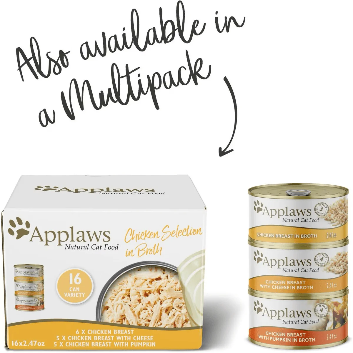 Applaws Chicken Breast with Pumpkin Canned Cat Food - Image 4