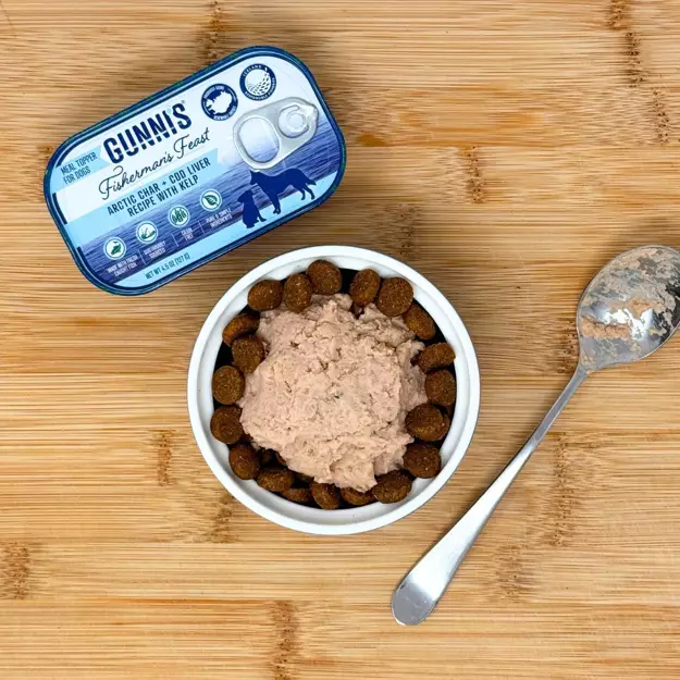 Gunni's Pet Arctic Char & Cod Liver Recipe With Kelp Food Topper For Dogs - Image 4