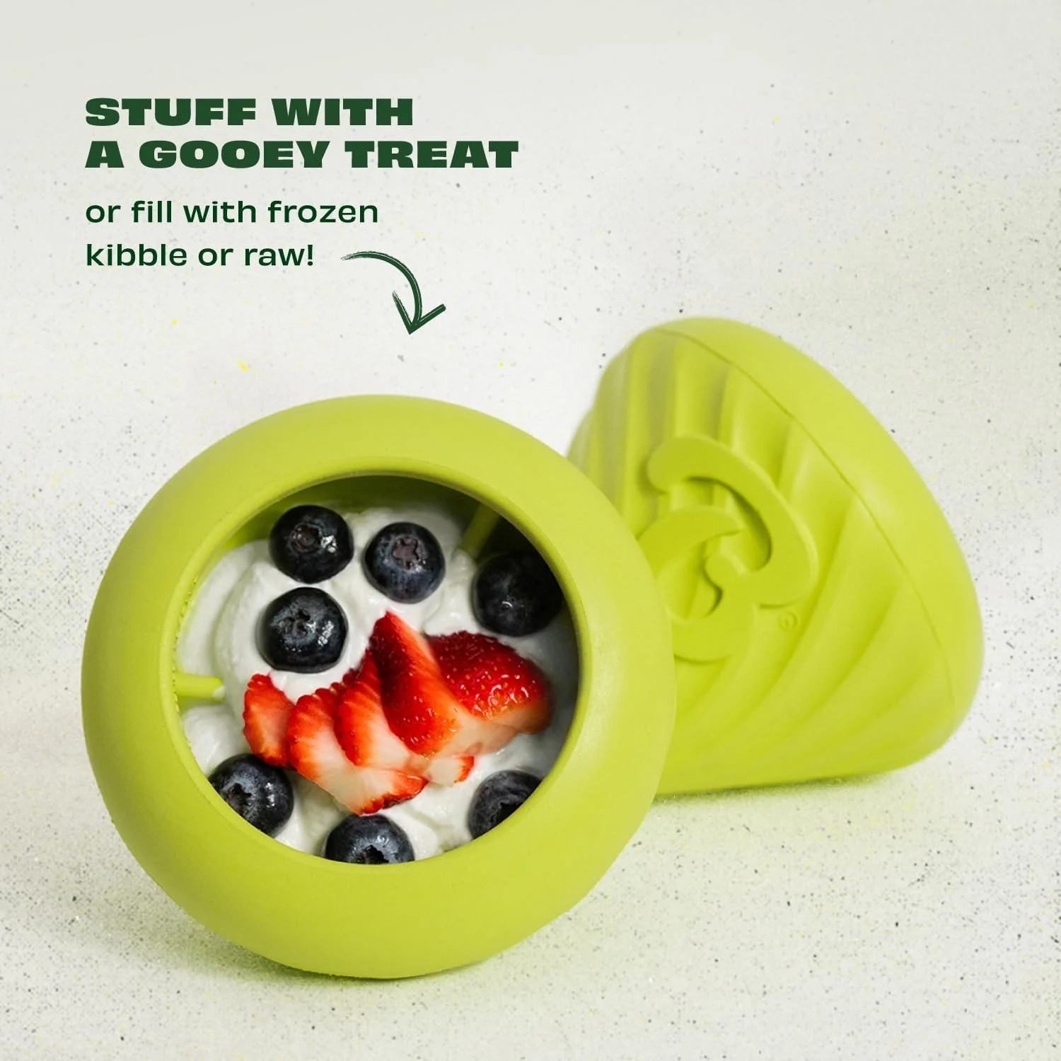 Benebone Natural Rubber Cone Dog Toys - Image 3