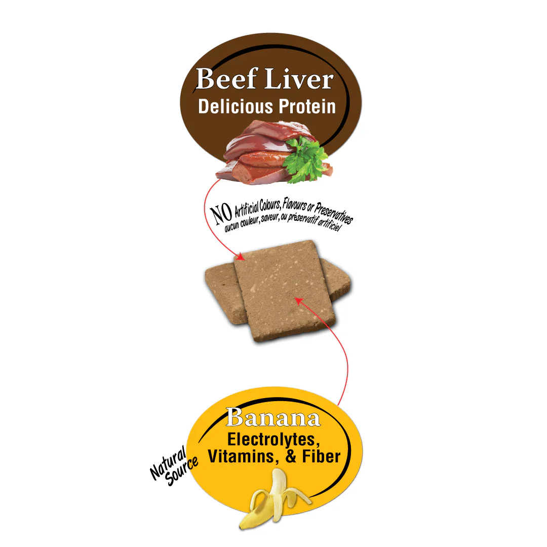 Benny Bully's Beef Liver Plus Banana - Image 3