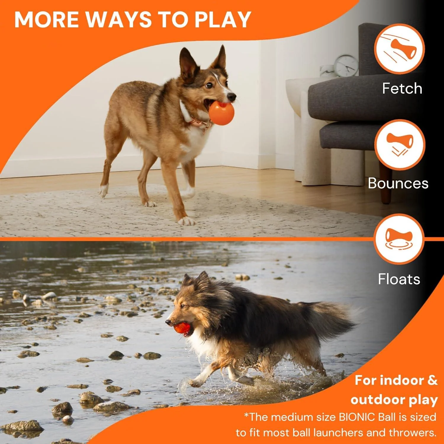 Bionic Rubber Ball Dog Toy - Image 5