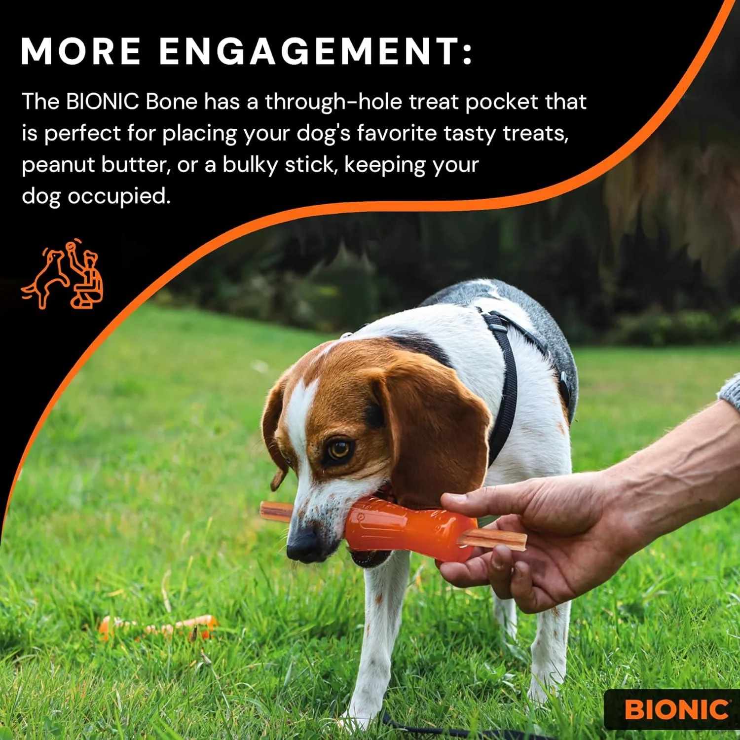 Bionic Rubber Dog Bone - Image 4