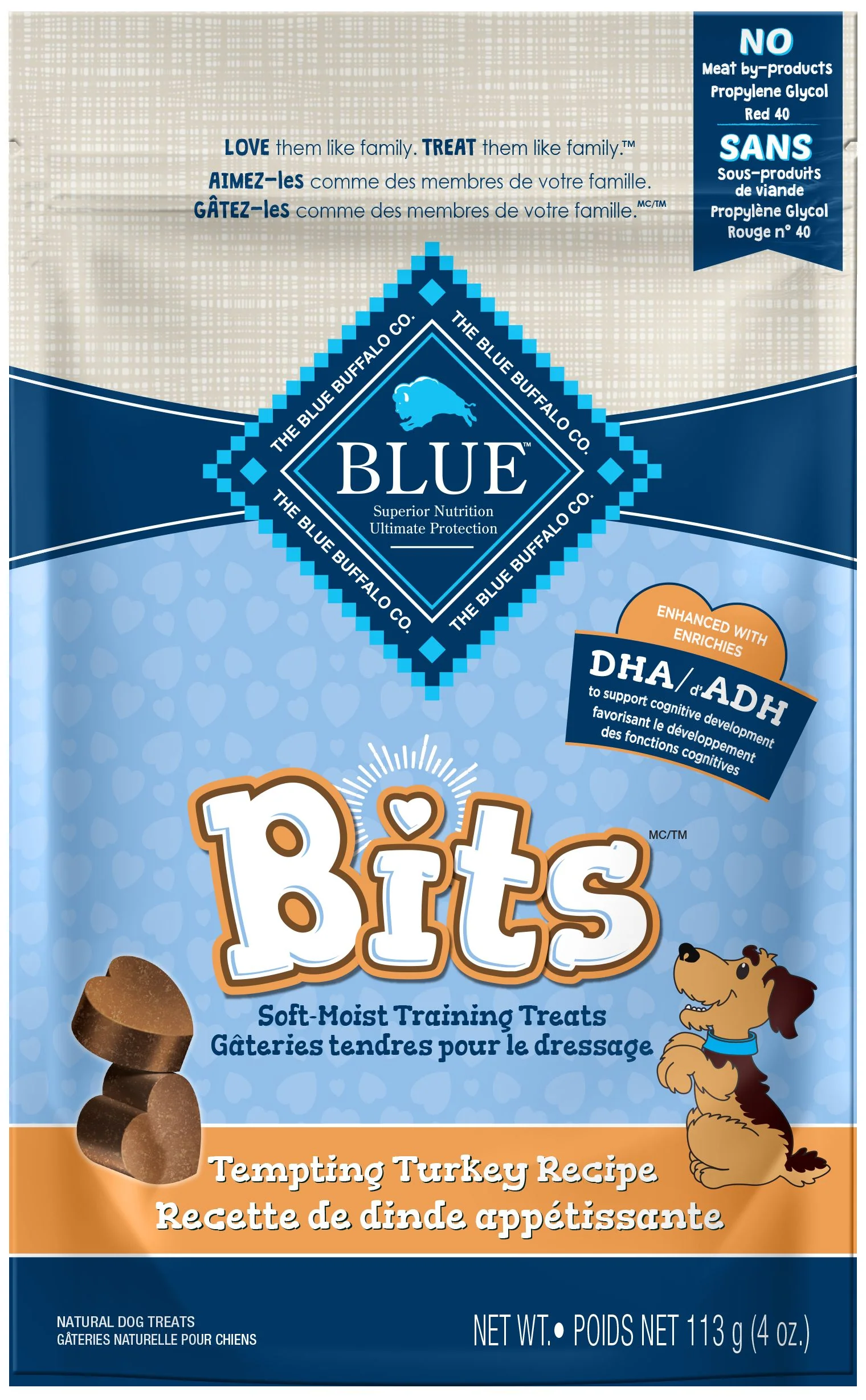 Blue Buffalo Bits Dog Treats Turkey