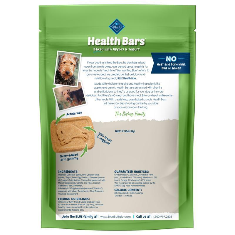 Blue Buffalo Health Bars Dog Treats Apple & Yogurt - Image 7