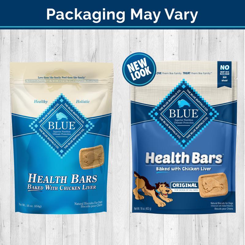Blue Buffalo Health Bars Dog Treats Chicken Liver Crunch - Image 3