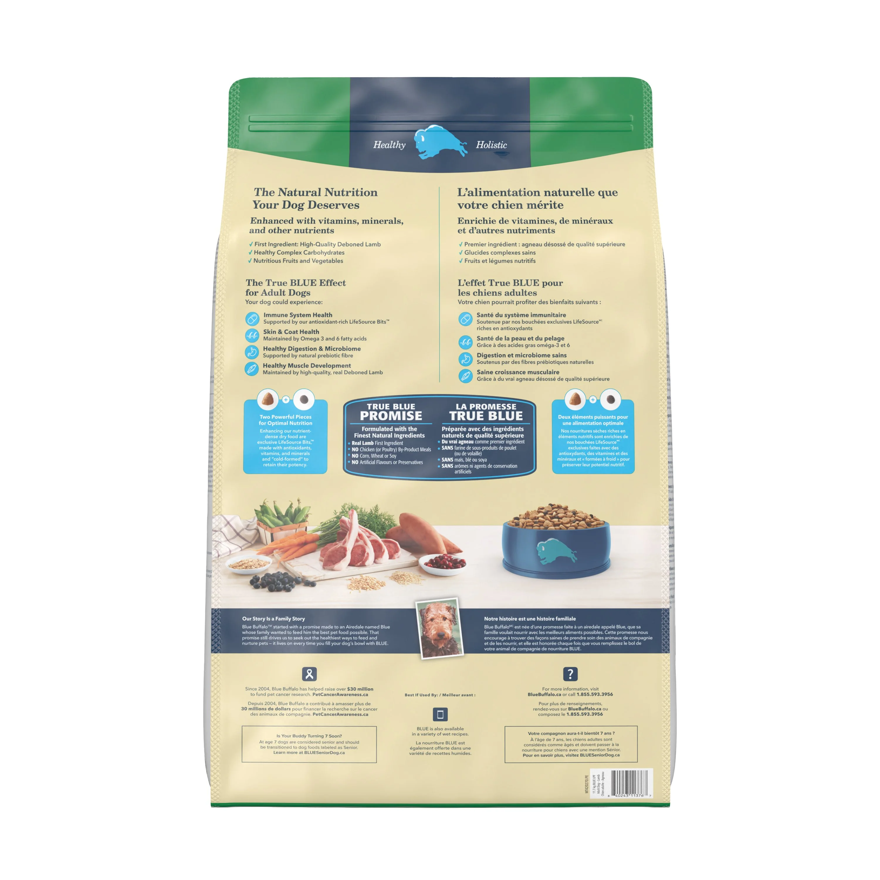 Blue Buffalo Life Protection Dog Food Lamb & Brown Rice - Image 5