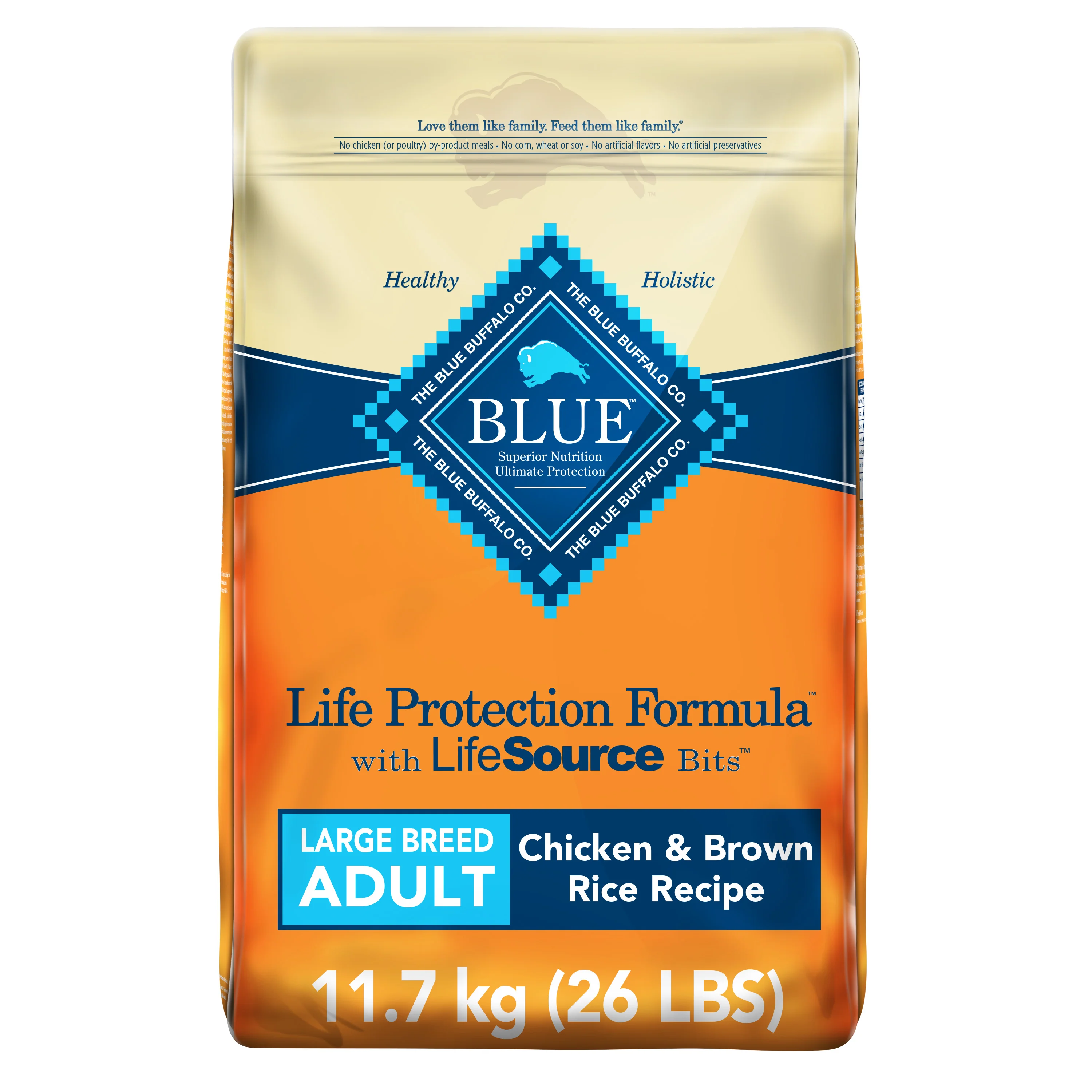 Blue Buffalo Life Protection Dog Food Large Breed Chicken & Brown Rice - Image 3
