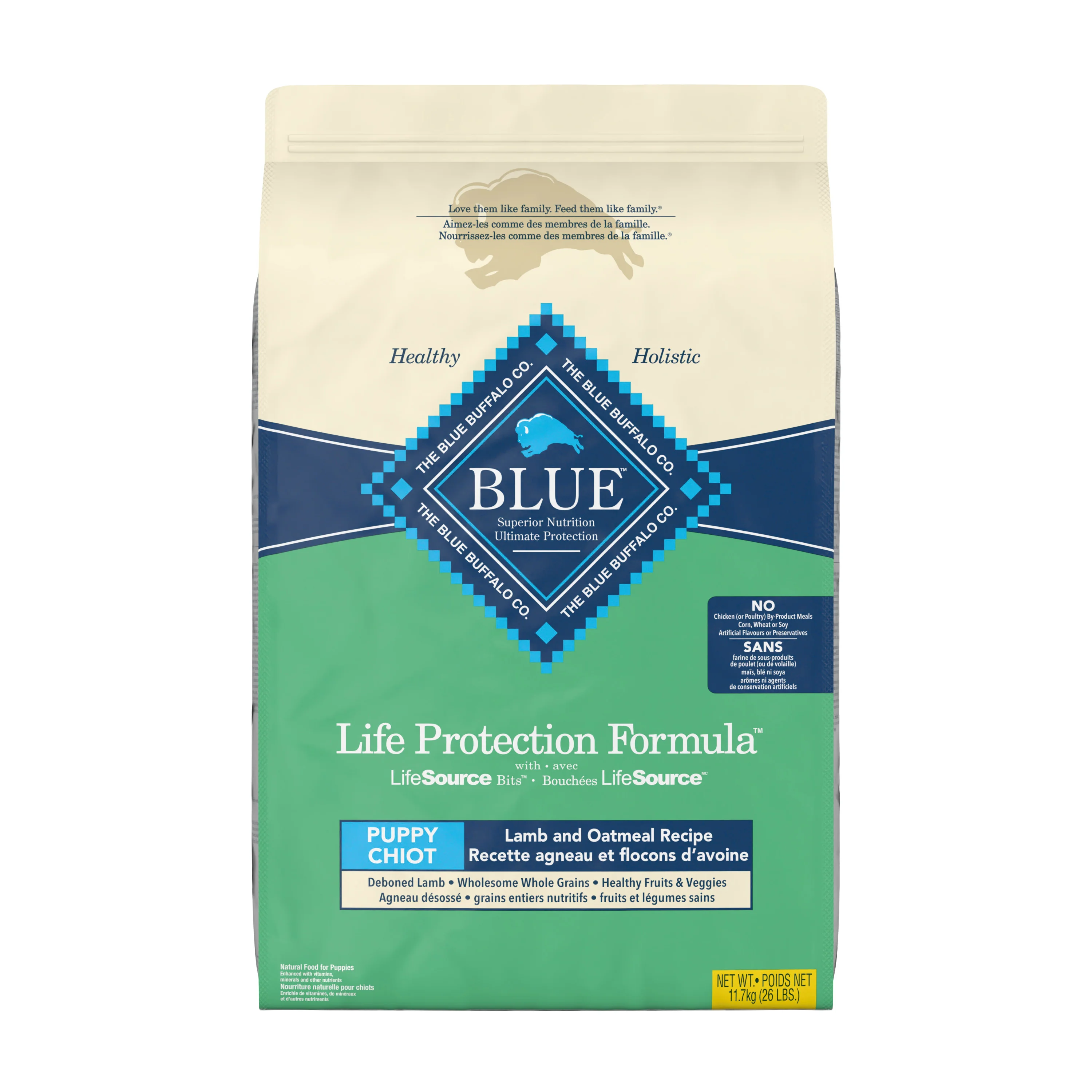 Blue Buffalo Life Protection Dog Food Lamb & Oatmeal Puppy