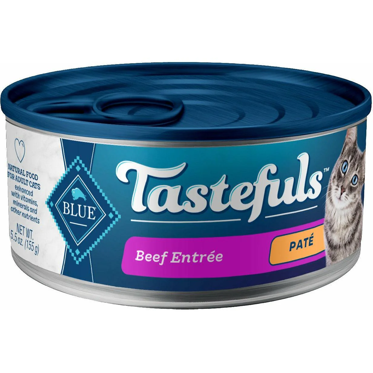 Blue Buffalo Tastefuls Cat Wet Food Beef