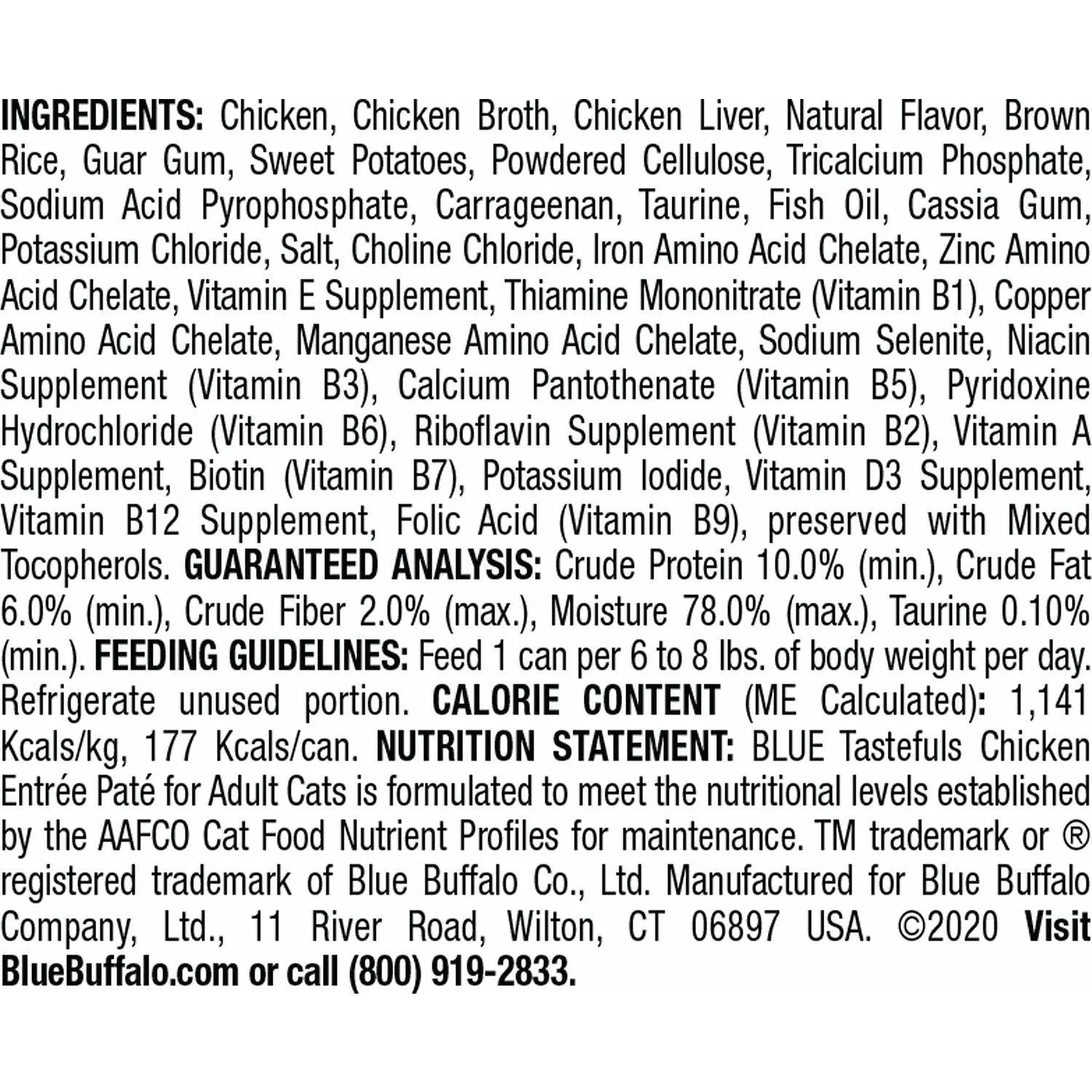 Blue Buffalo Tastefuls Cat Wet Food Chicken - Image 8