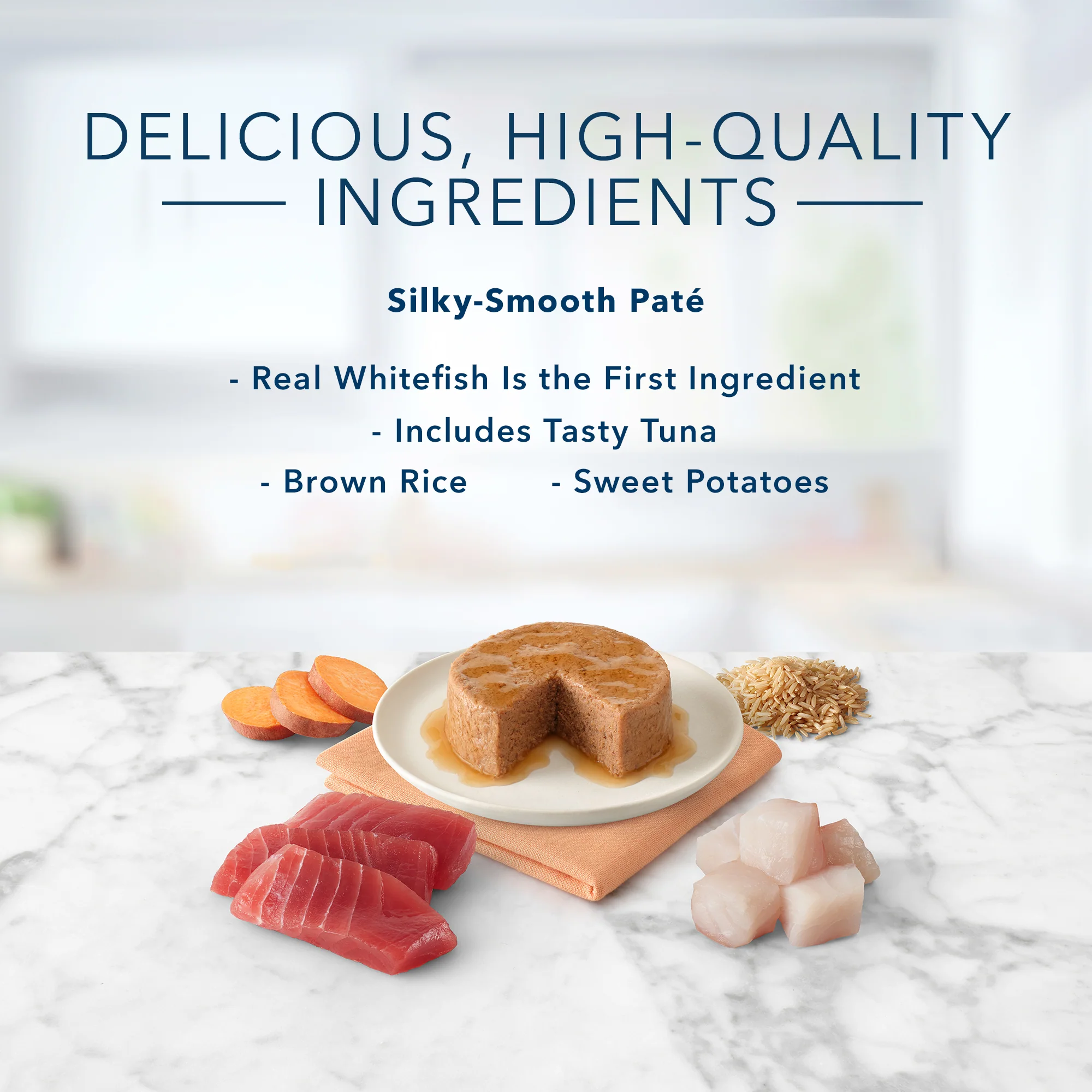Blue Buffalo Tastefuls Cat Wet Food Ocean Fish & Tuna - Image 3
