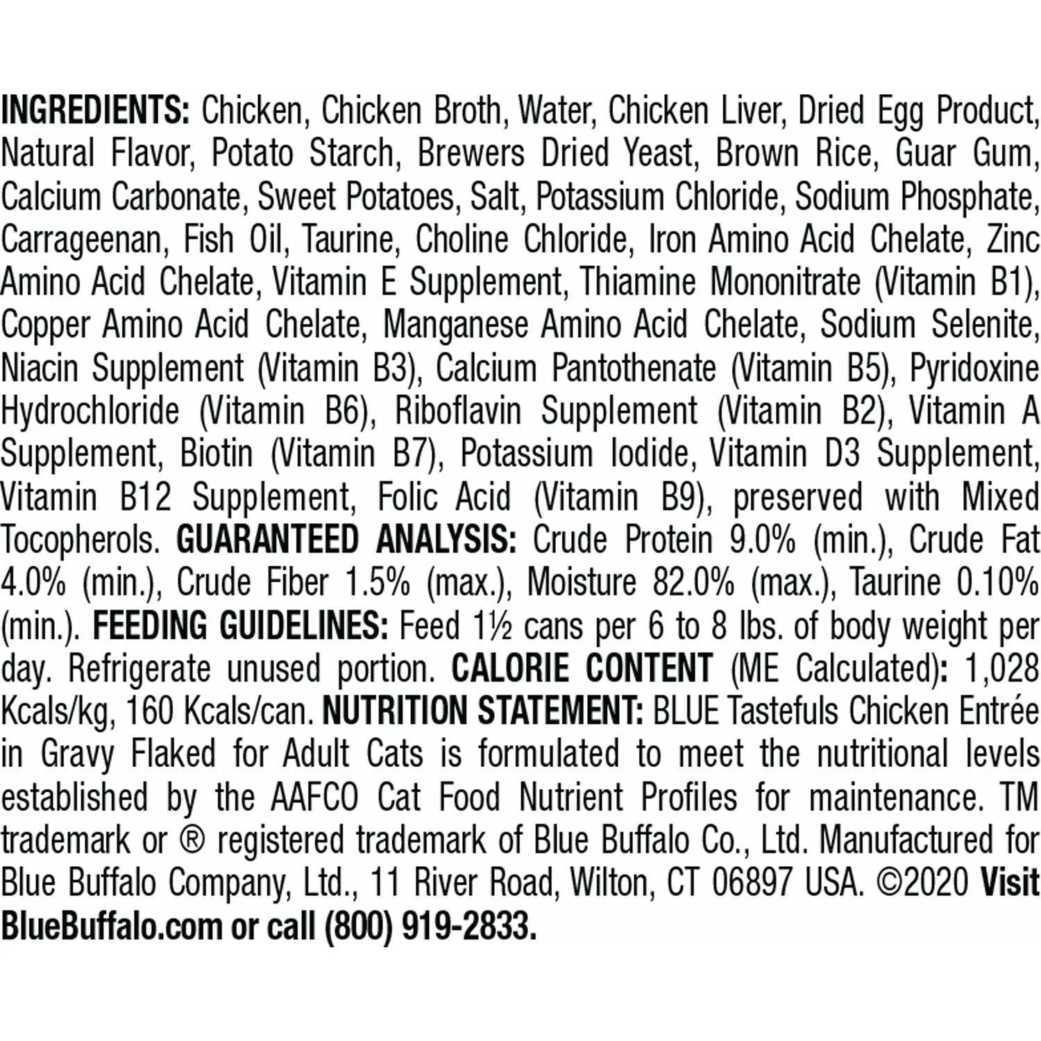 Blue Buffalo Tastefuls Cat Wet Food Chicken - Image 2
