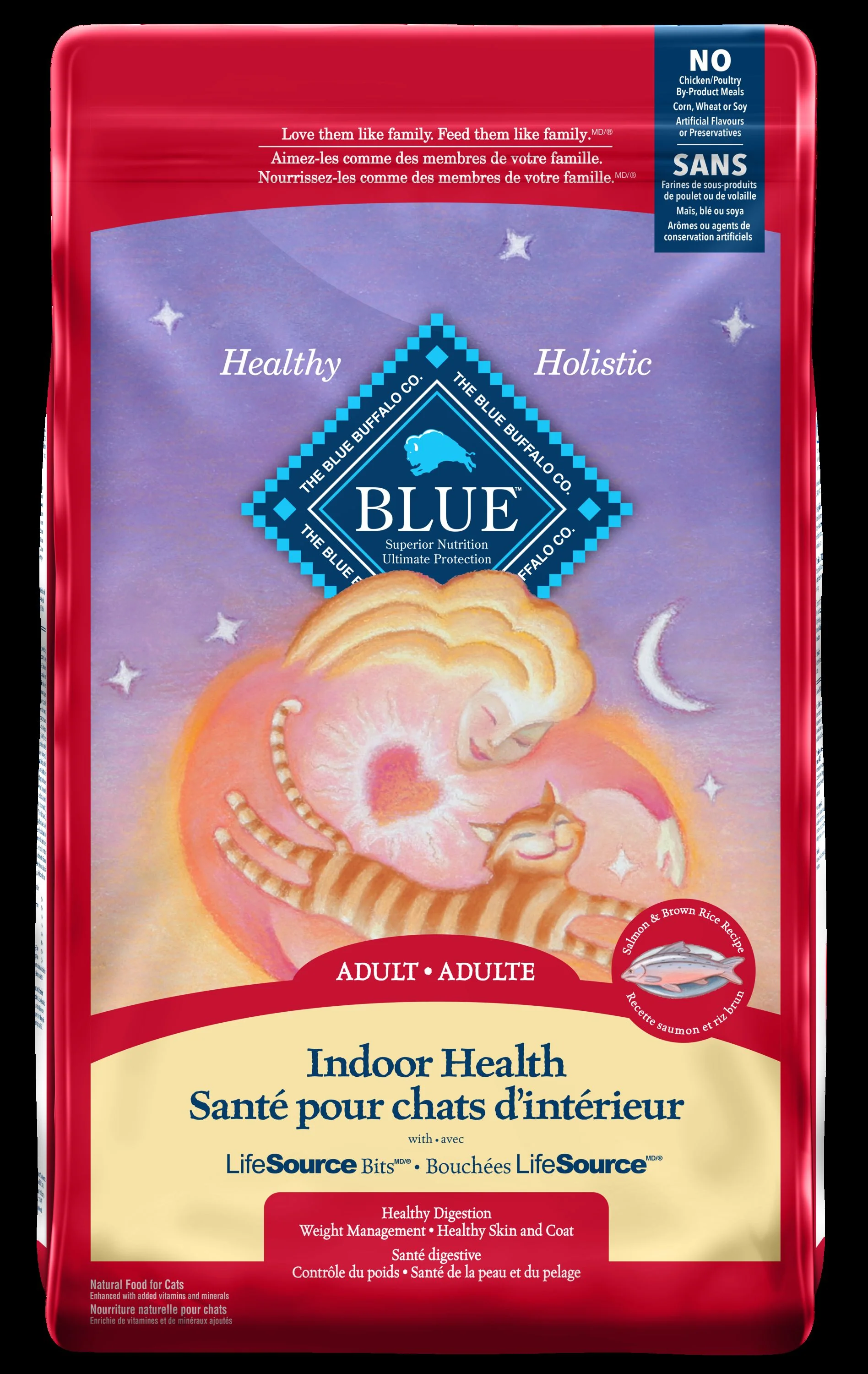 Blue Buffalo Life Protection Cat Food Indoor Salmon & Brown Rice