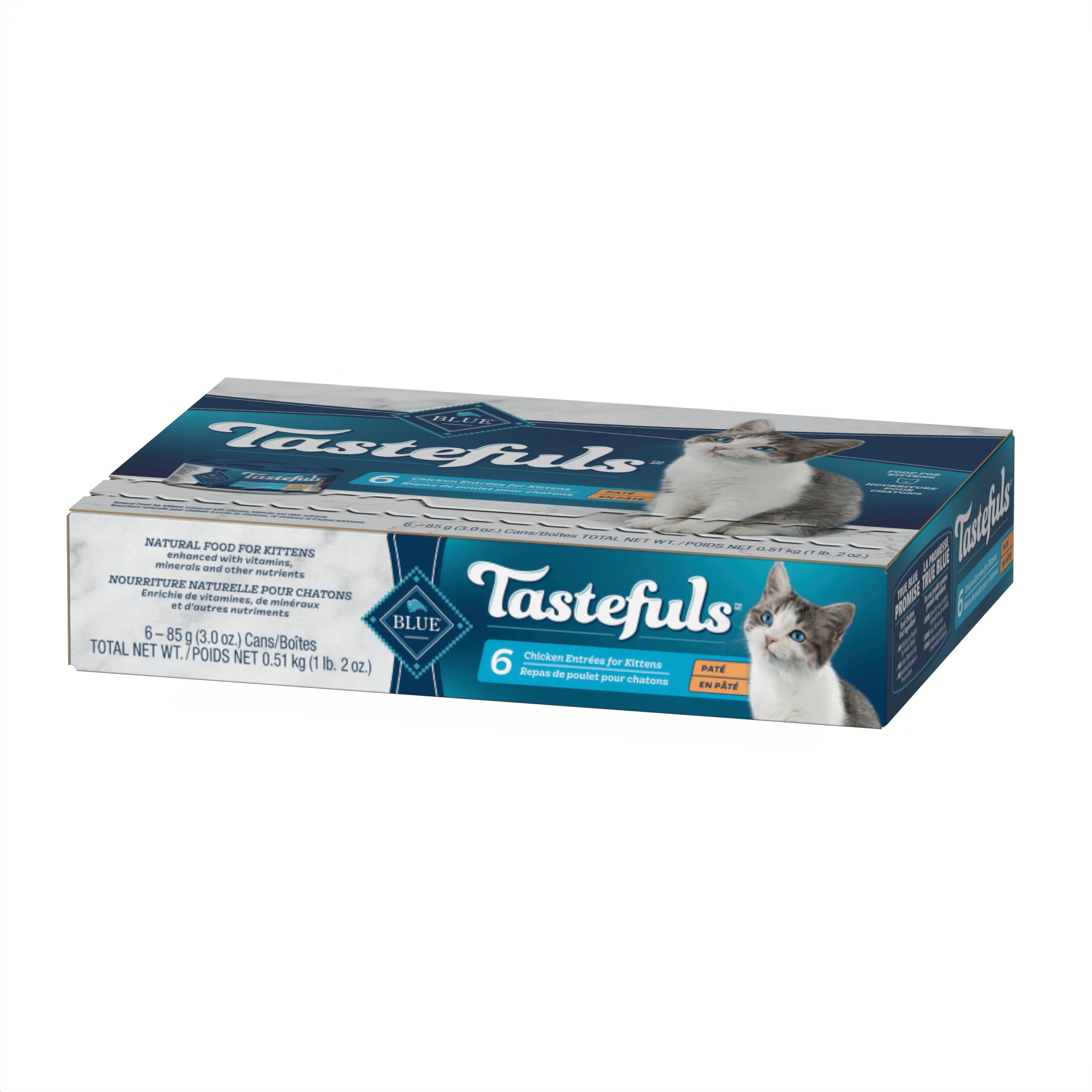 Blue Buffalo Tastefuls Cat Wet Food Chicken Kitten