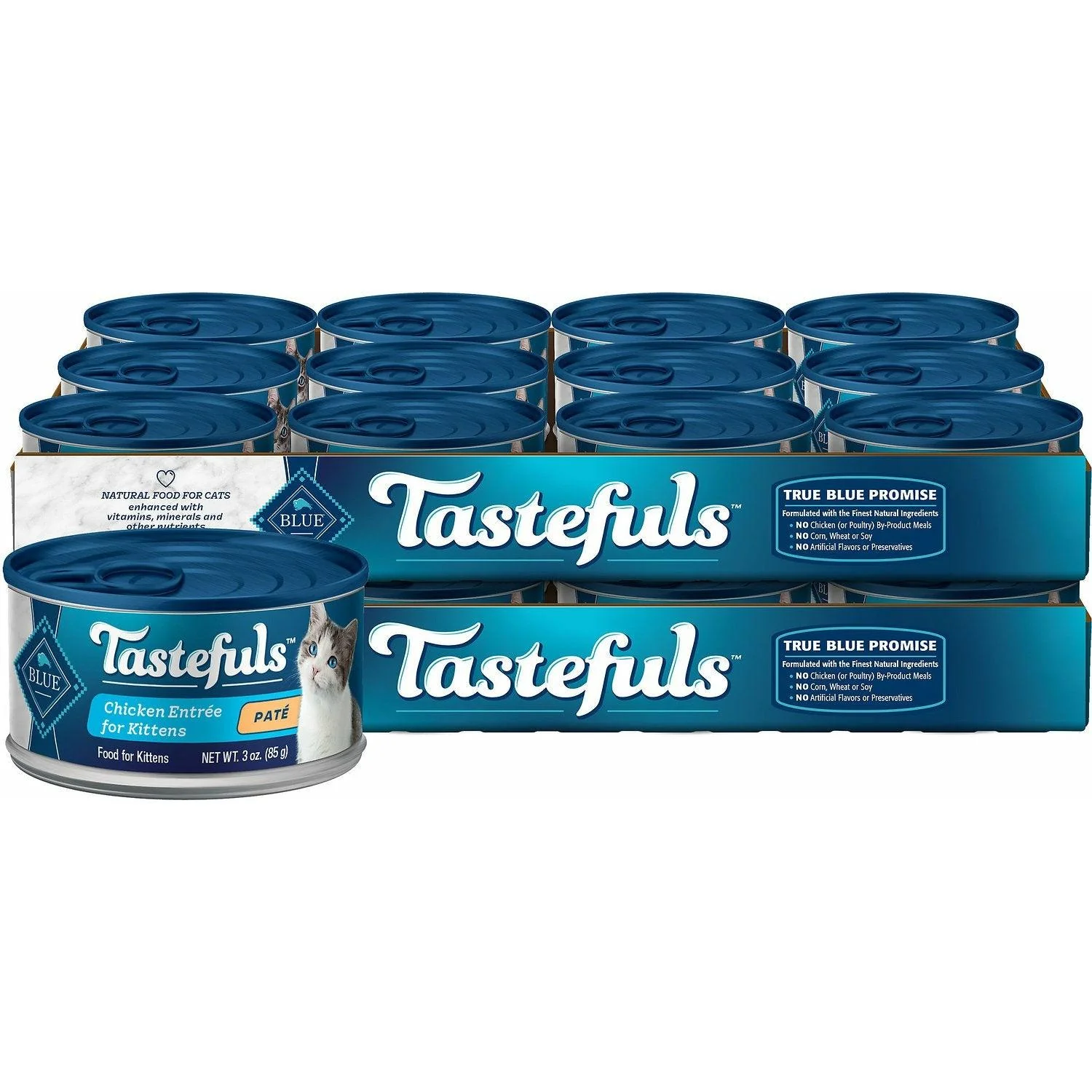 Blue Buffalo Tastefuls Cat Wet Food Chicken Kitten - Image 14