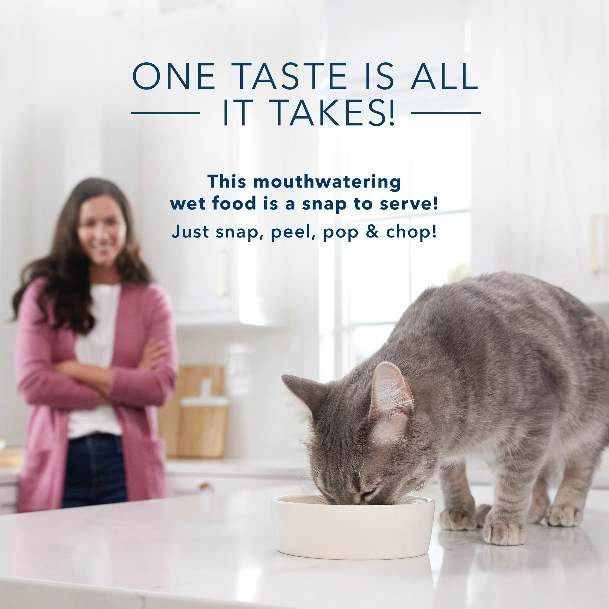 Blue Buffalo Tastefuls Cat Wet Food Spoonless Singles Salmon - Image 2