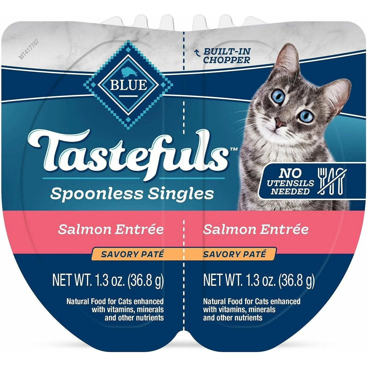 Blue Buffalo Tastefuls Cat Wet Food Spoonless Singles Salmon - Image 7