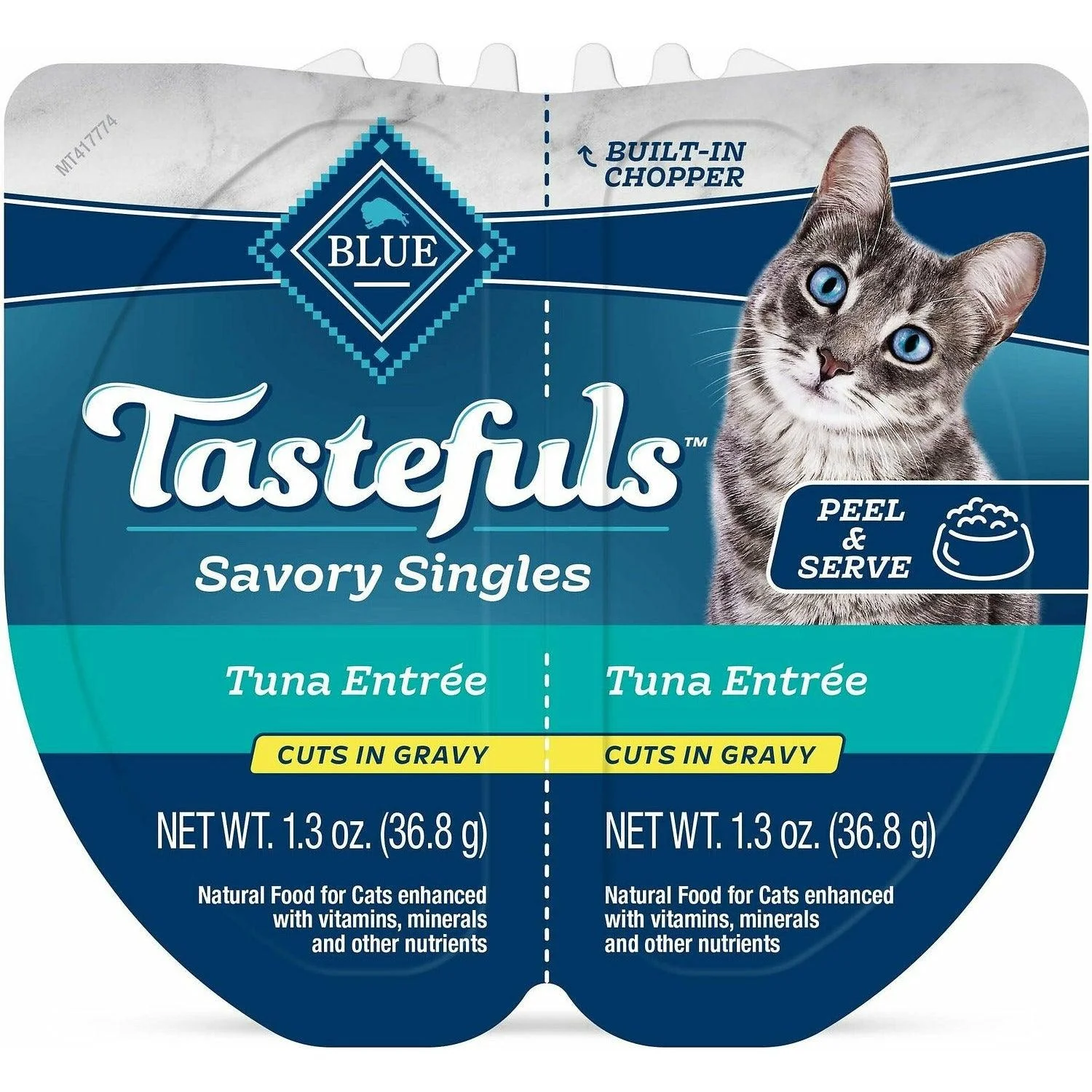 Blue Buffalo Tastefuls Cat Wet Food Spoonless Singles Tuna
