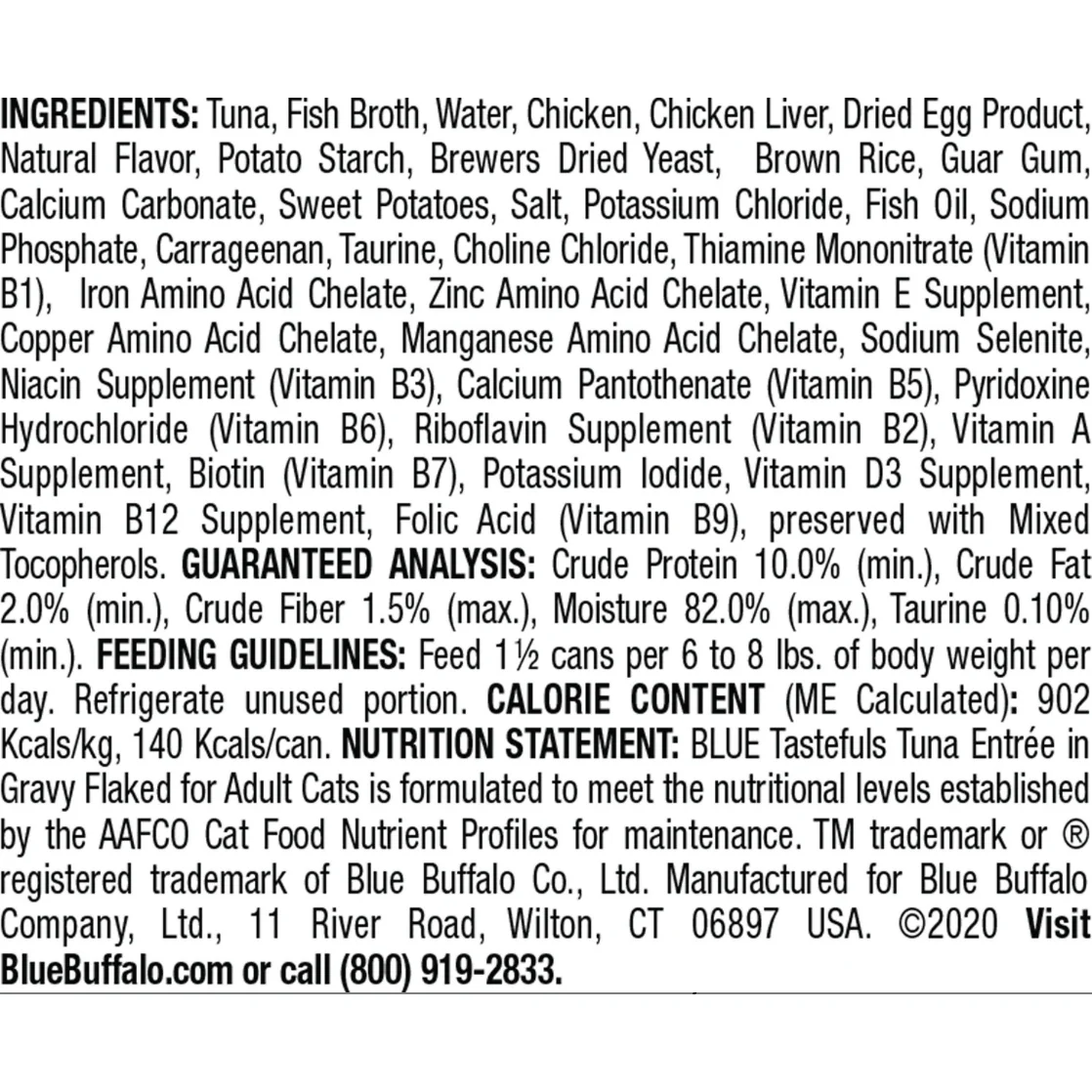 Blue Buffalo Tastefuls Cat Wet Food Tuna - Image 8