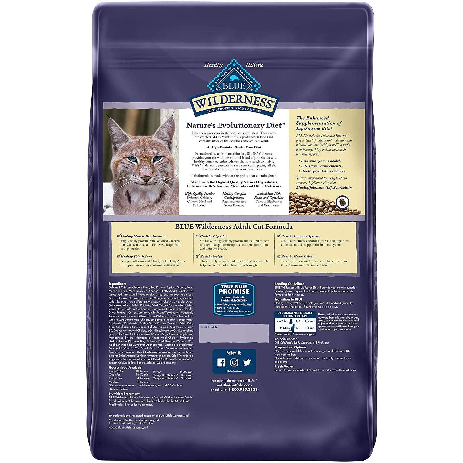 Blue Buffalo Wilderness Cat Food Chicken - Image 9