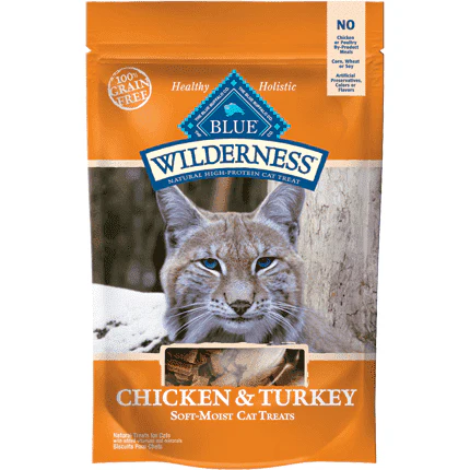 Blue Buffalo Wilderness Cat Treats Chicken & Turkey