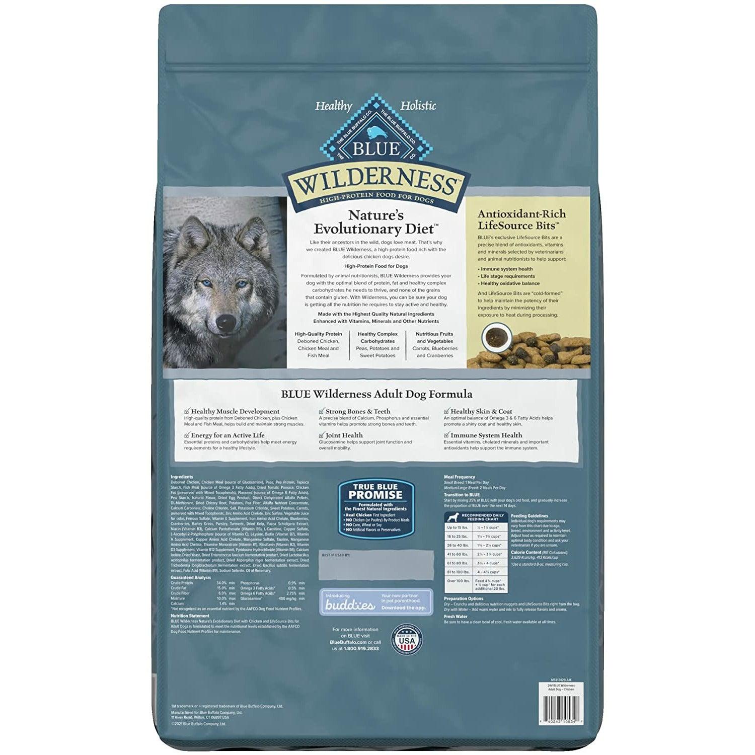 Blue Buffalo Wilderness Dog Food Chicken - Image 7
