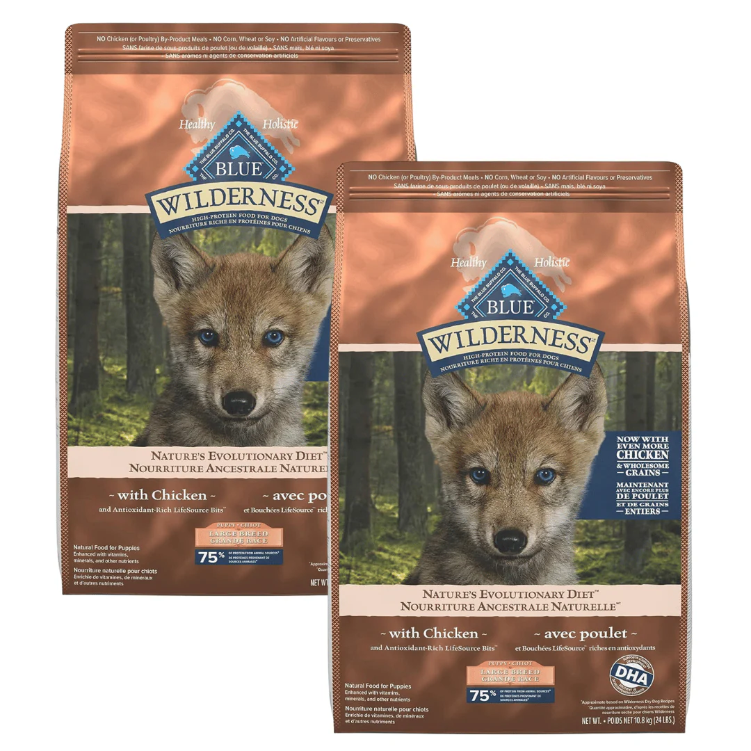 Blue Buffalo Wilderness Dog Food Large Breed Chicken Puppy - Image 14