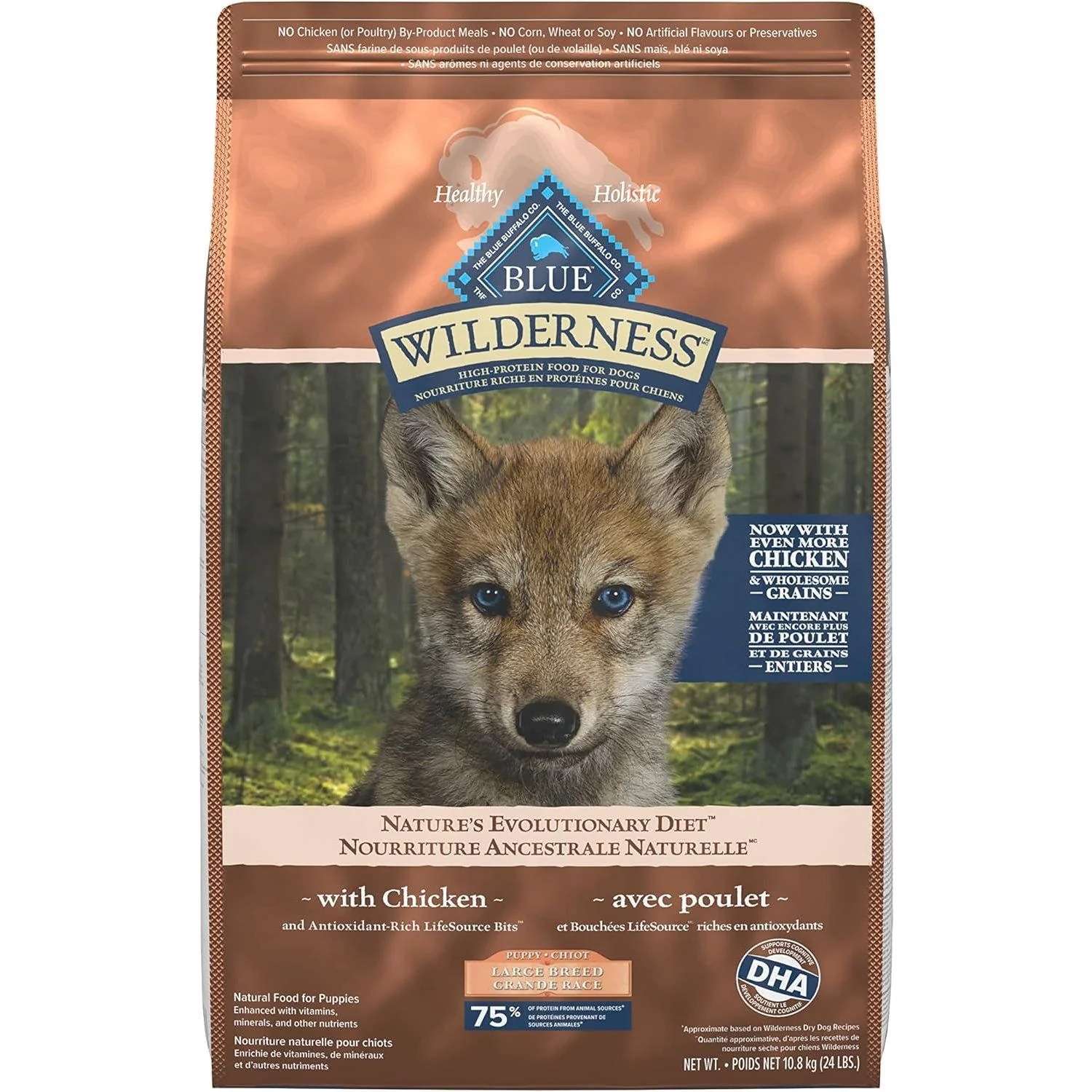 Blue Buffalo Wilderness Dog Food Large Breed Chicken Puppy - Image 7