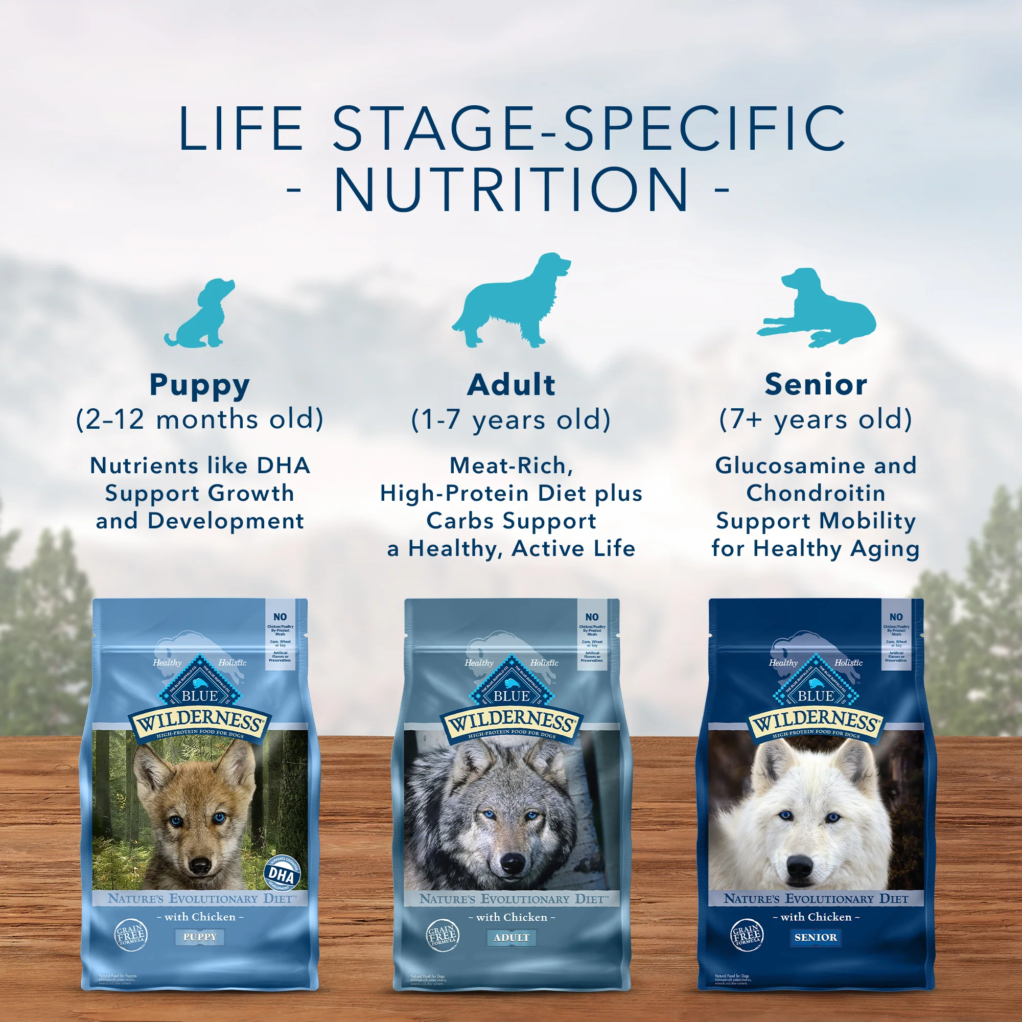 Blue Buffalo Wilderness Dog Food Chicken Puppy - Image 6