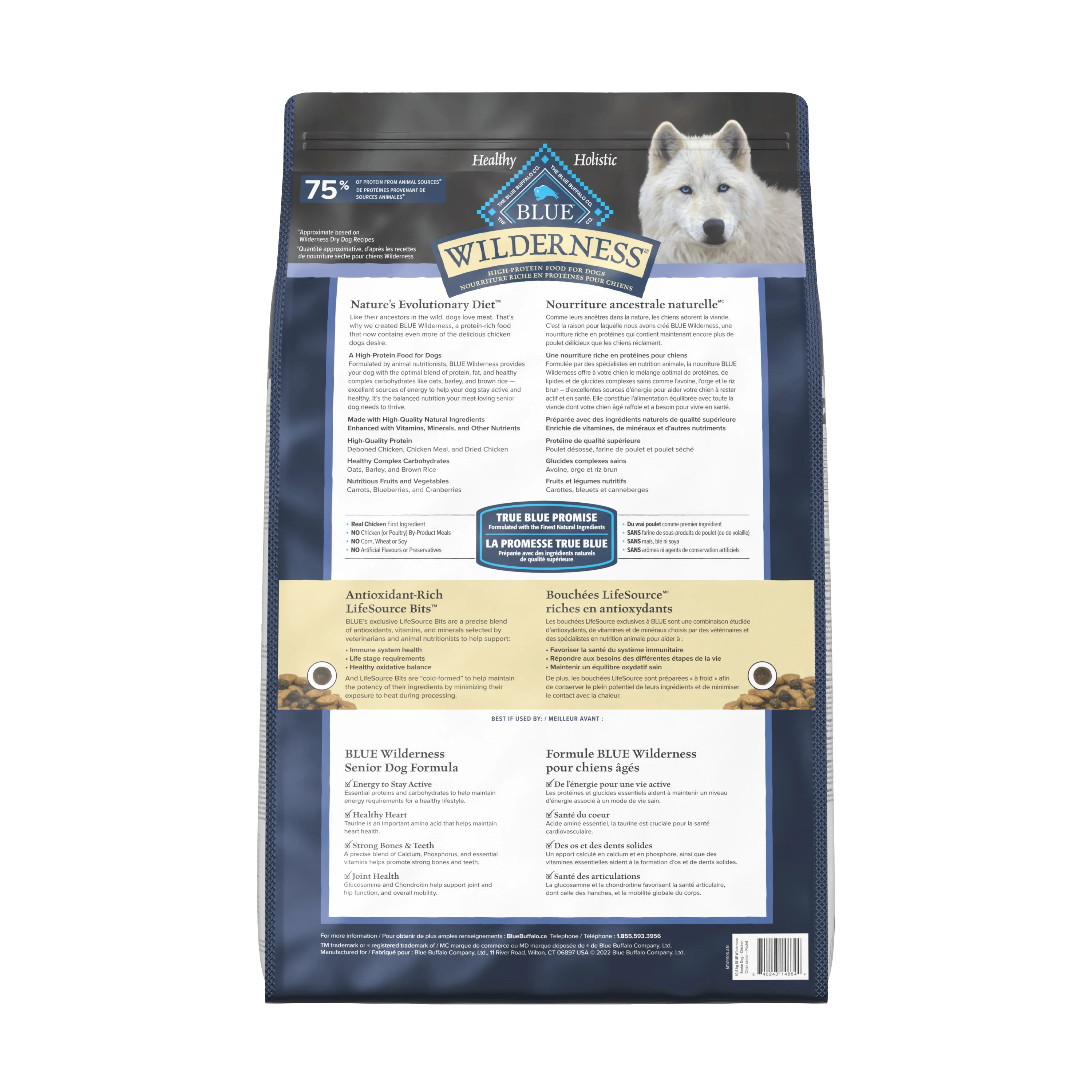 Blue Buffalo Wilderness Dog Food Senior - Image 3